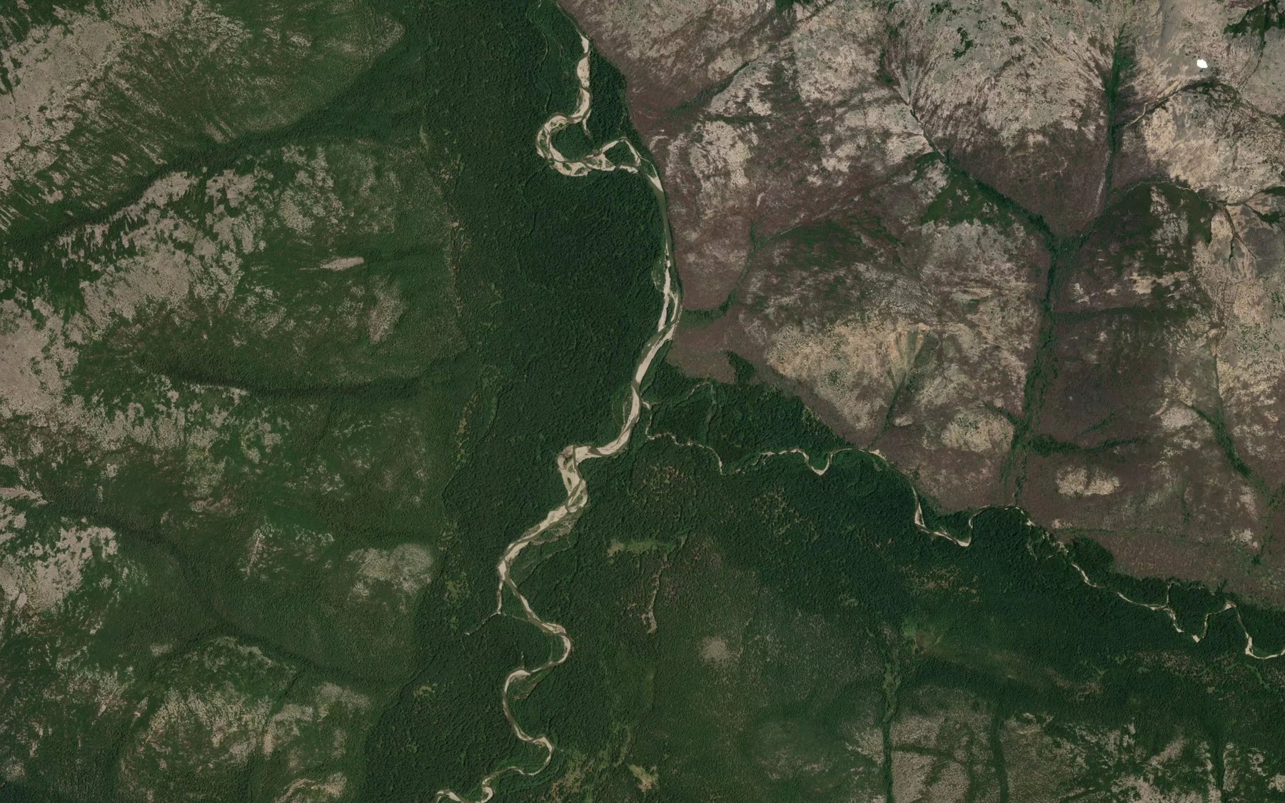Satellite map of the Murote