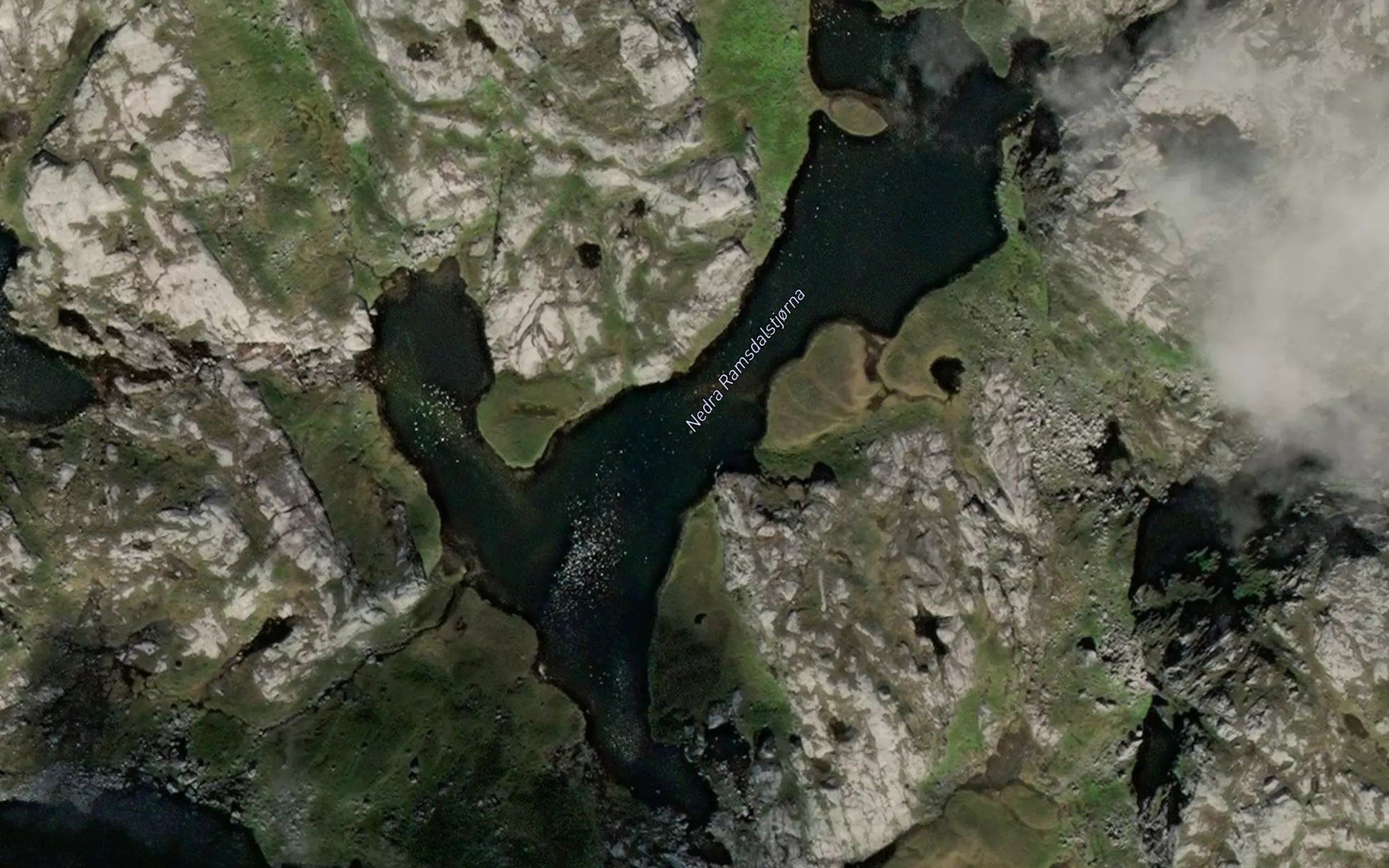 Ramsdalstjorna,nedra