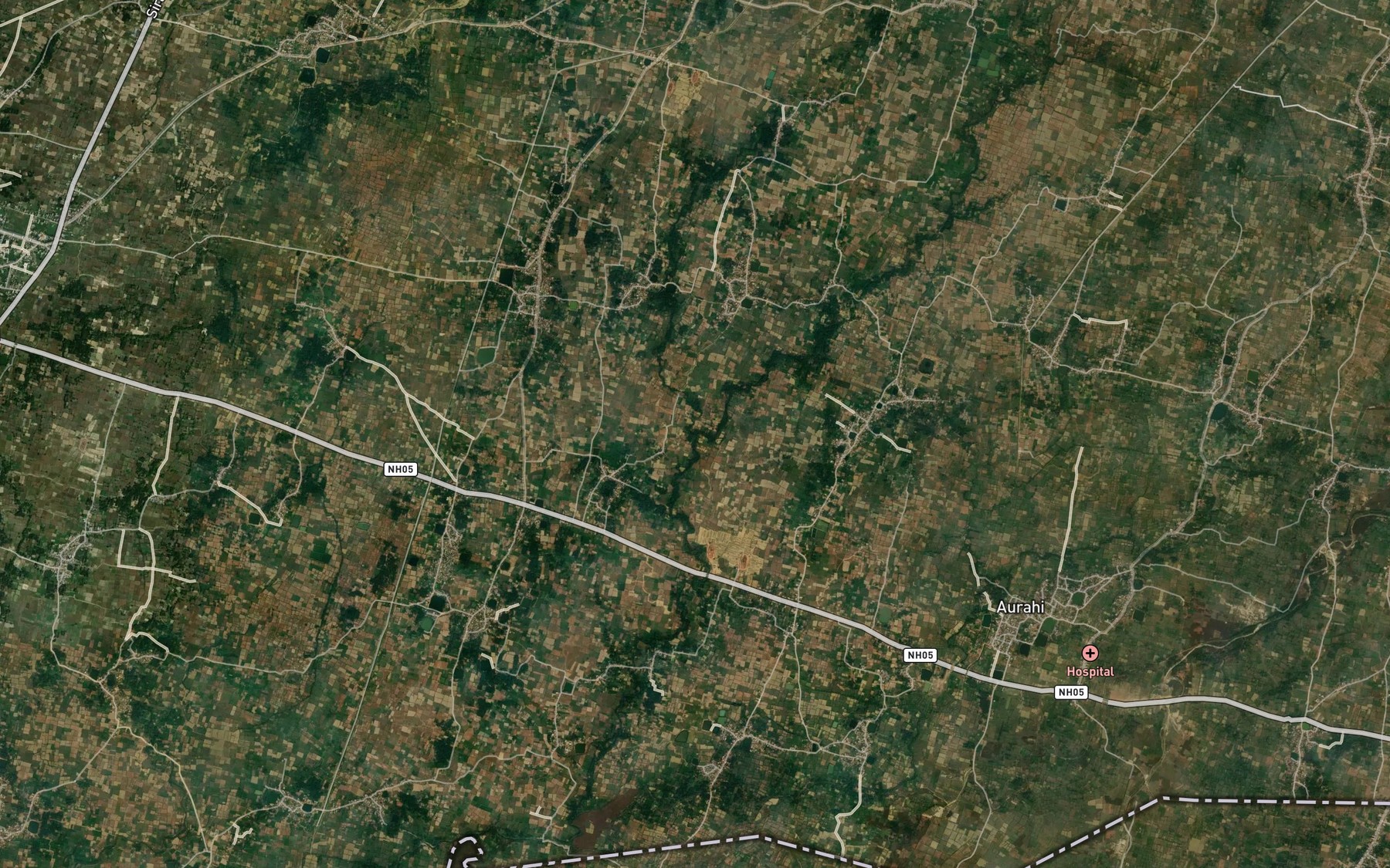 Satellite map of the Nariwa Nadi
