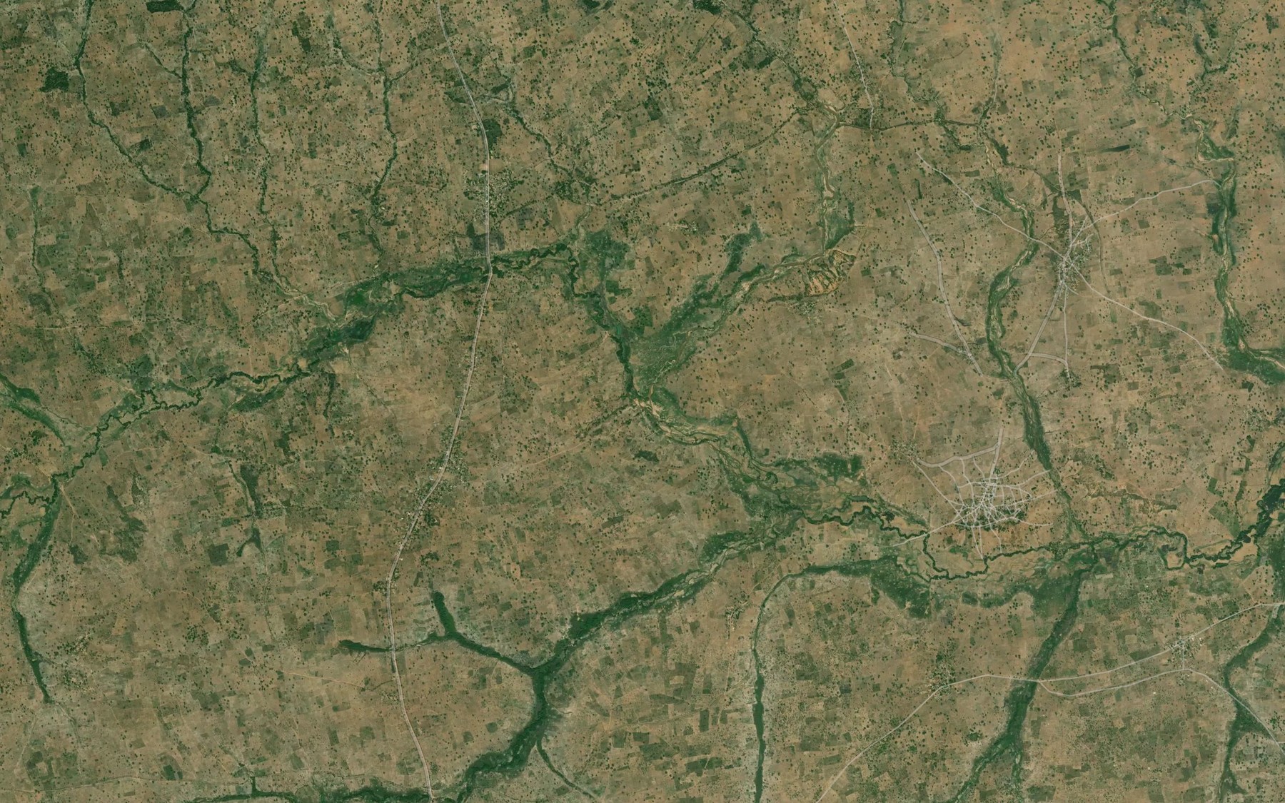 Satellite map of the Dugo