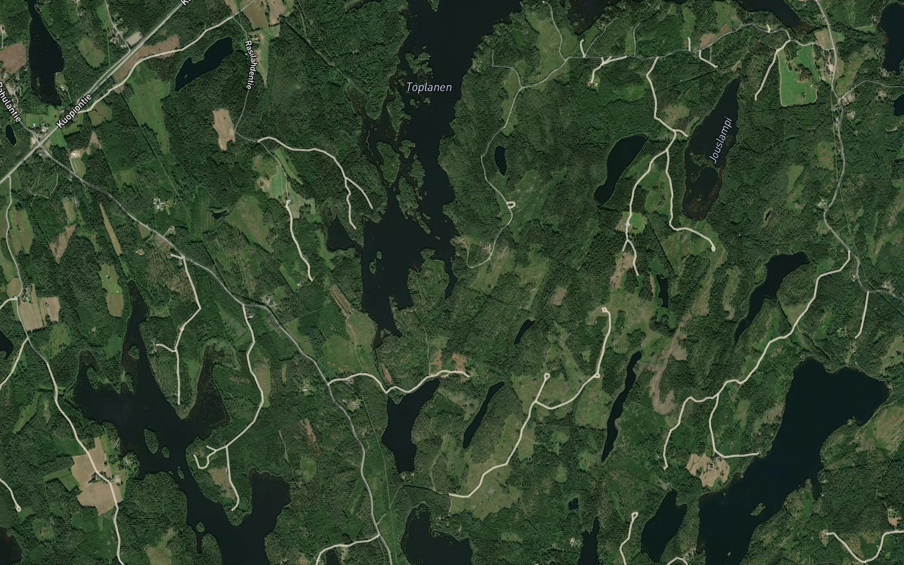 Satellite map of the Vaaralahti