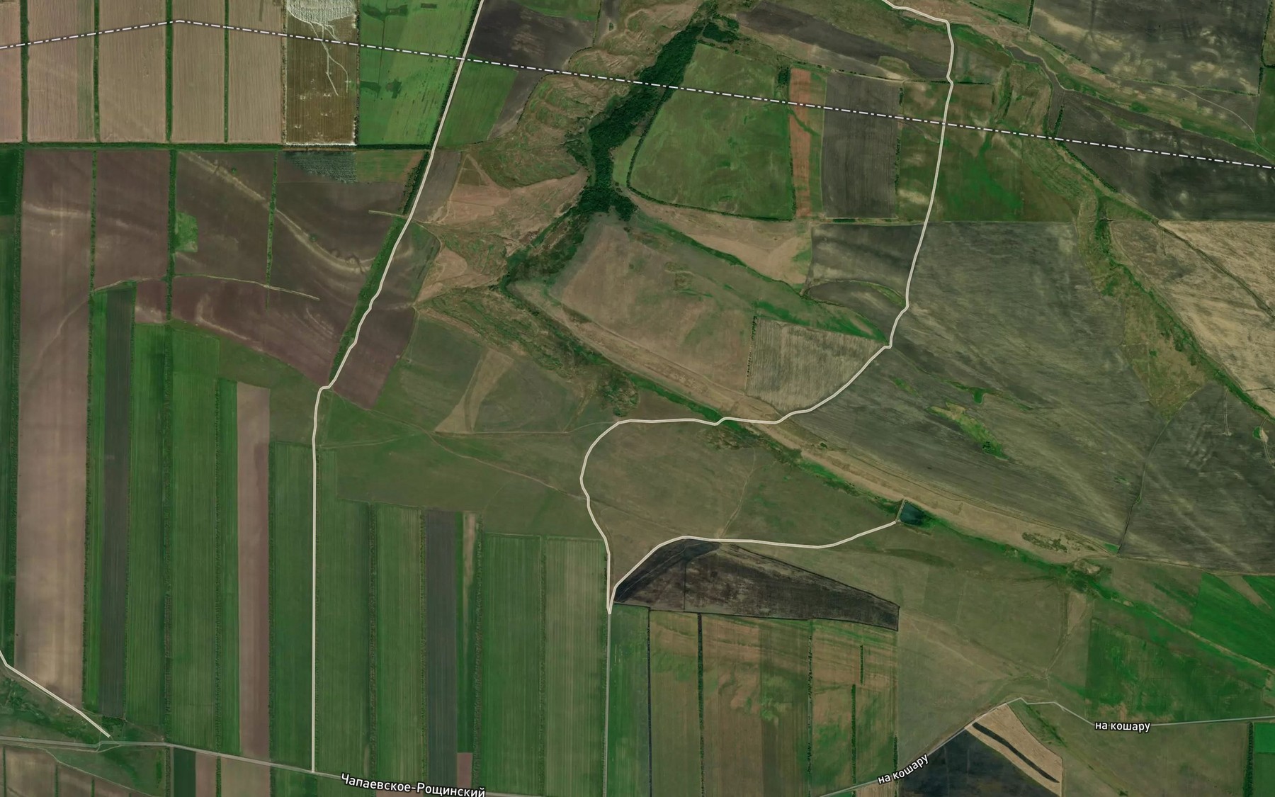 Satellite map of the Balka Kamkay