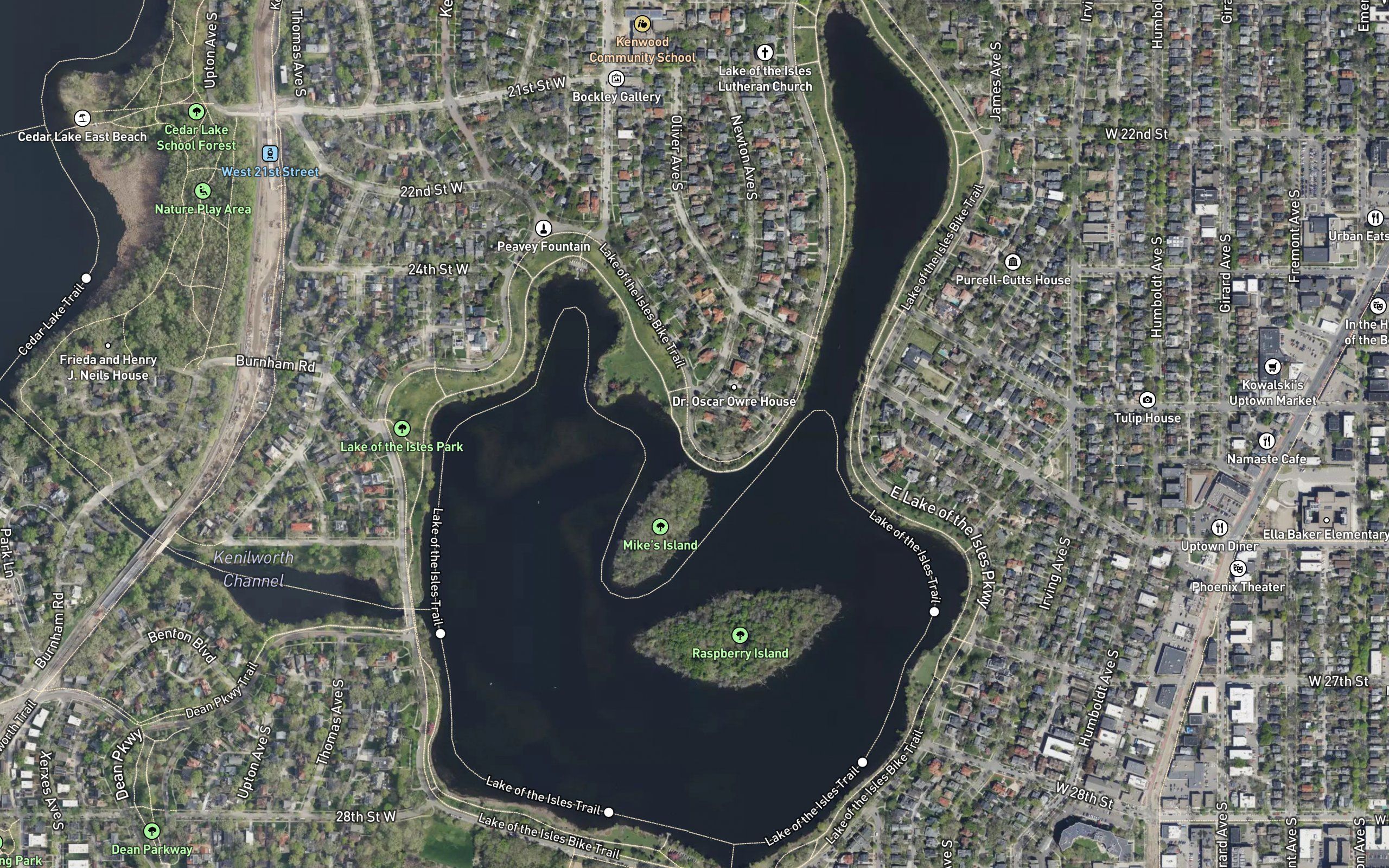 Lake of the Isles