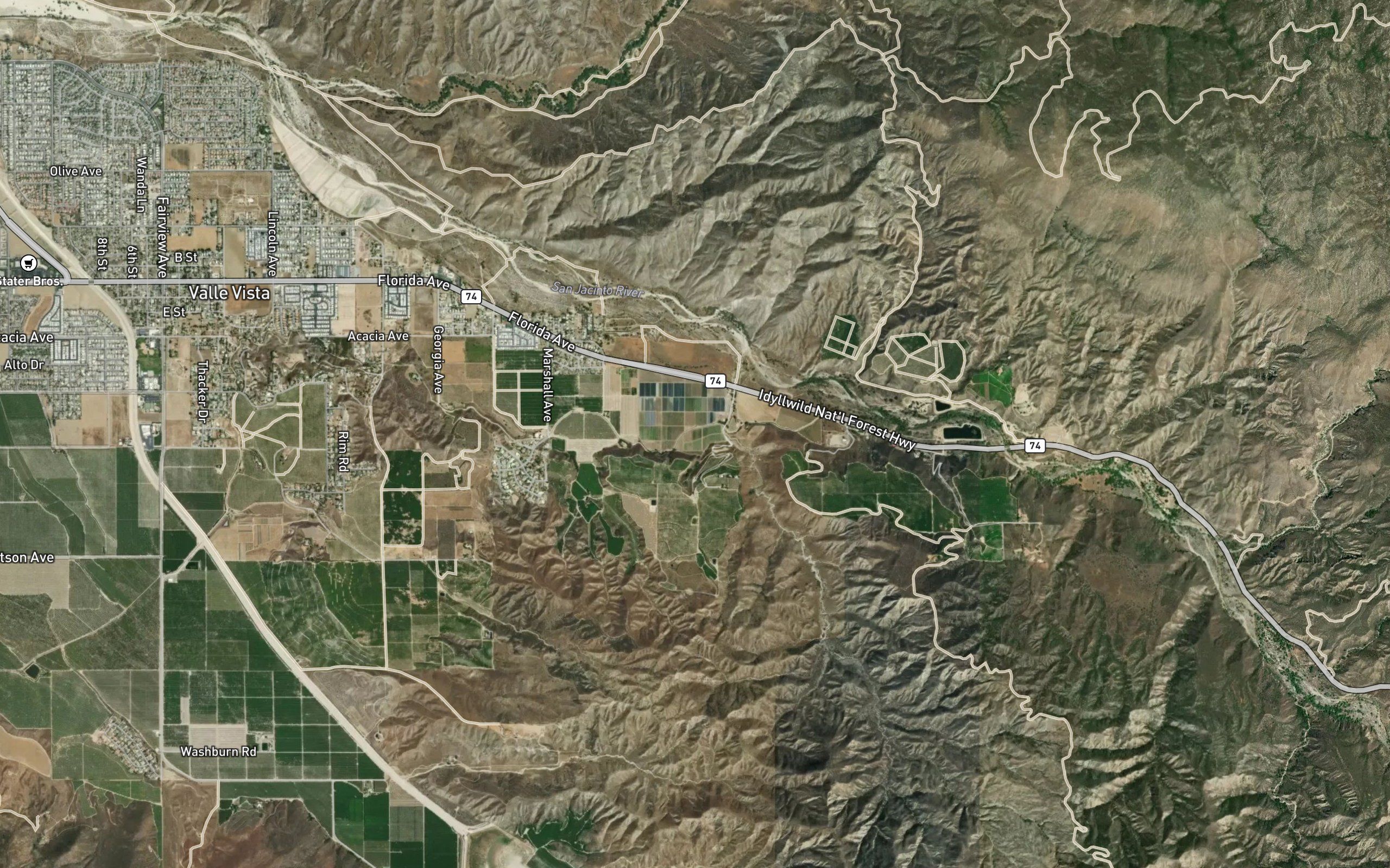 Lake Hemet Main Canal