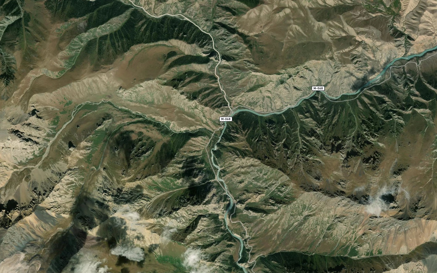 Satellite map of the Bugulutor