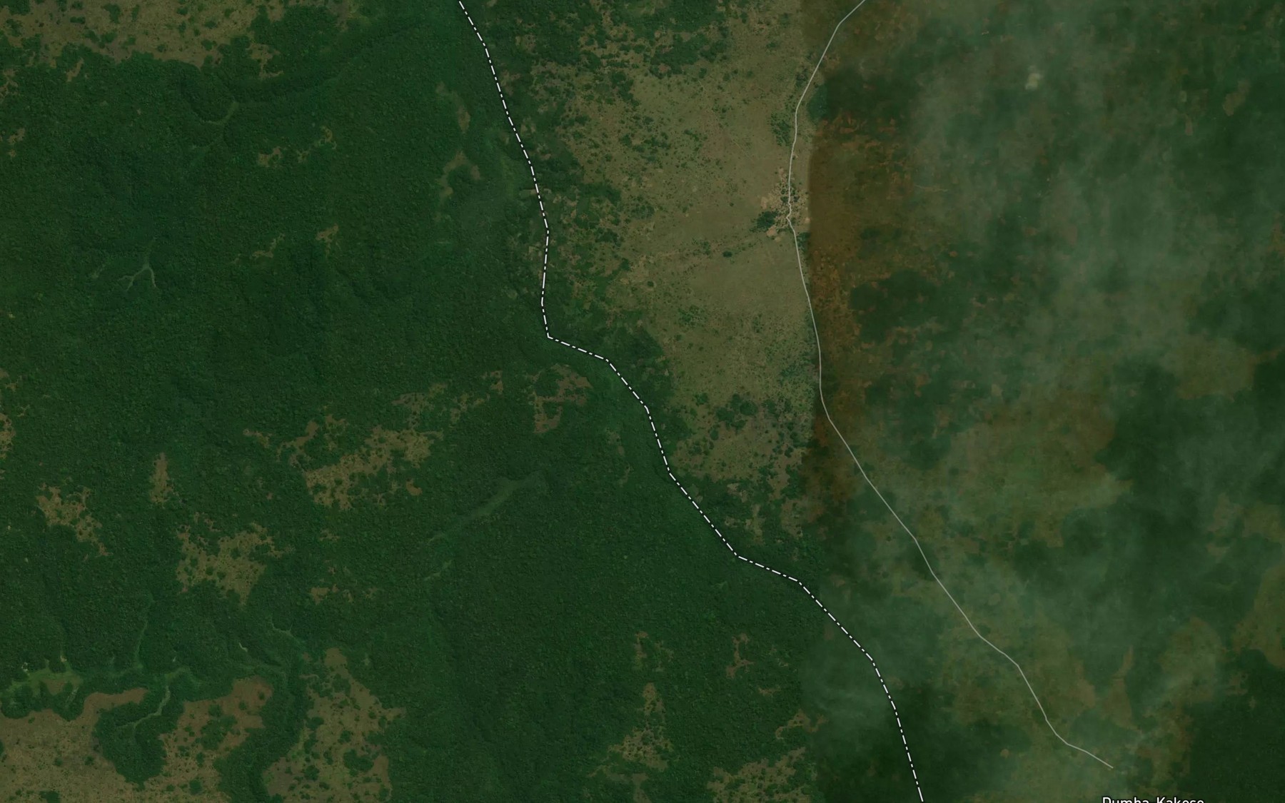 Satellite map of the Musambai