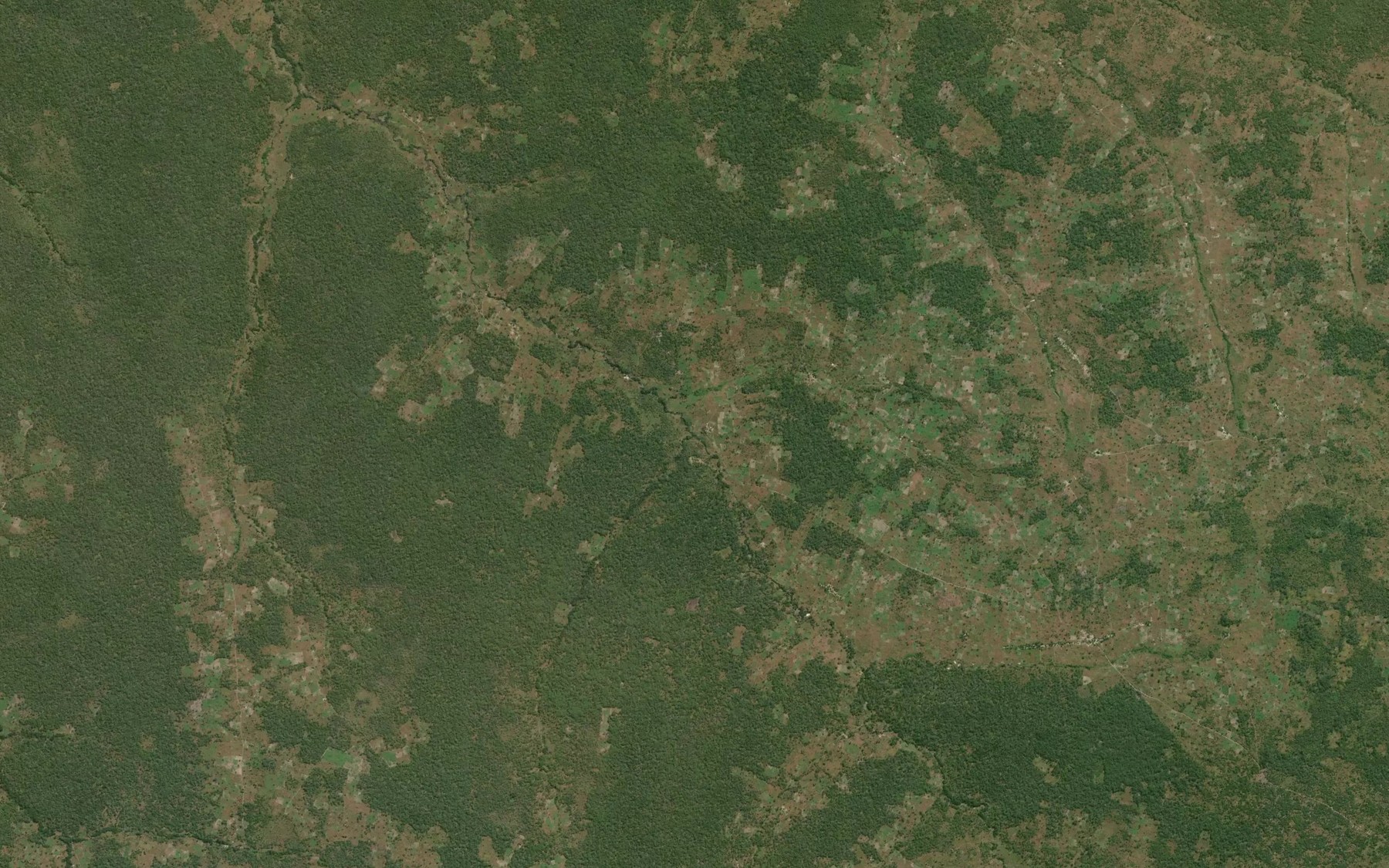 Satellite map of the Samusenga