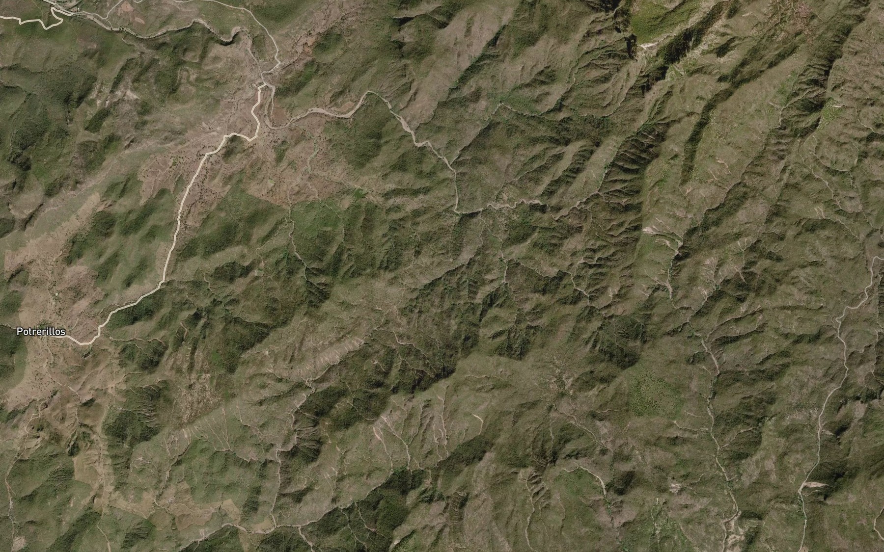 Satellite map of the Barranco La Guayabita