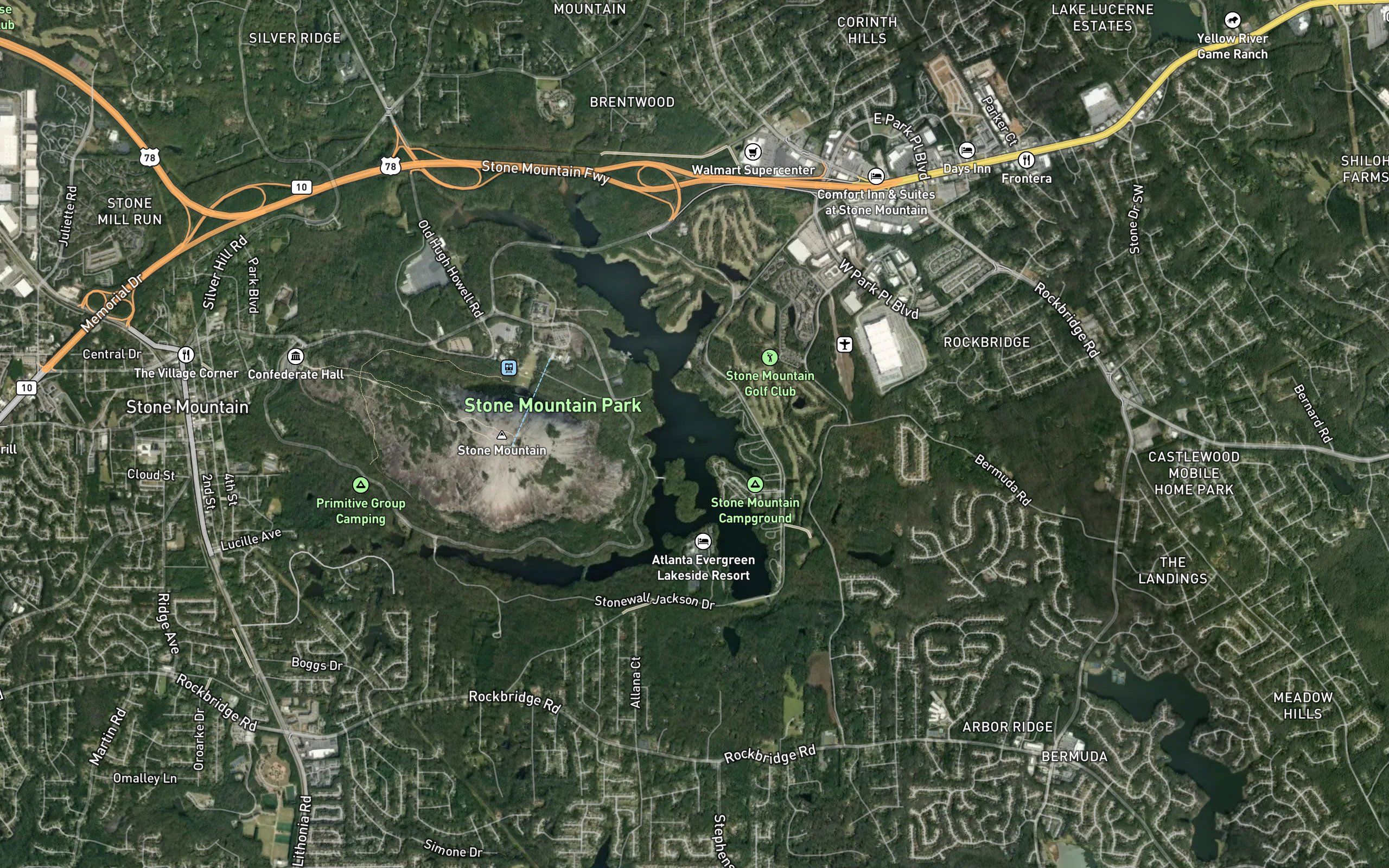 Stone Mountain Lake