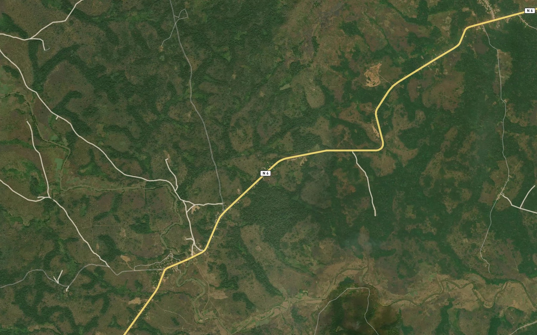 Satellite map of the Bibi