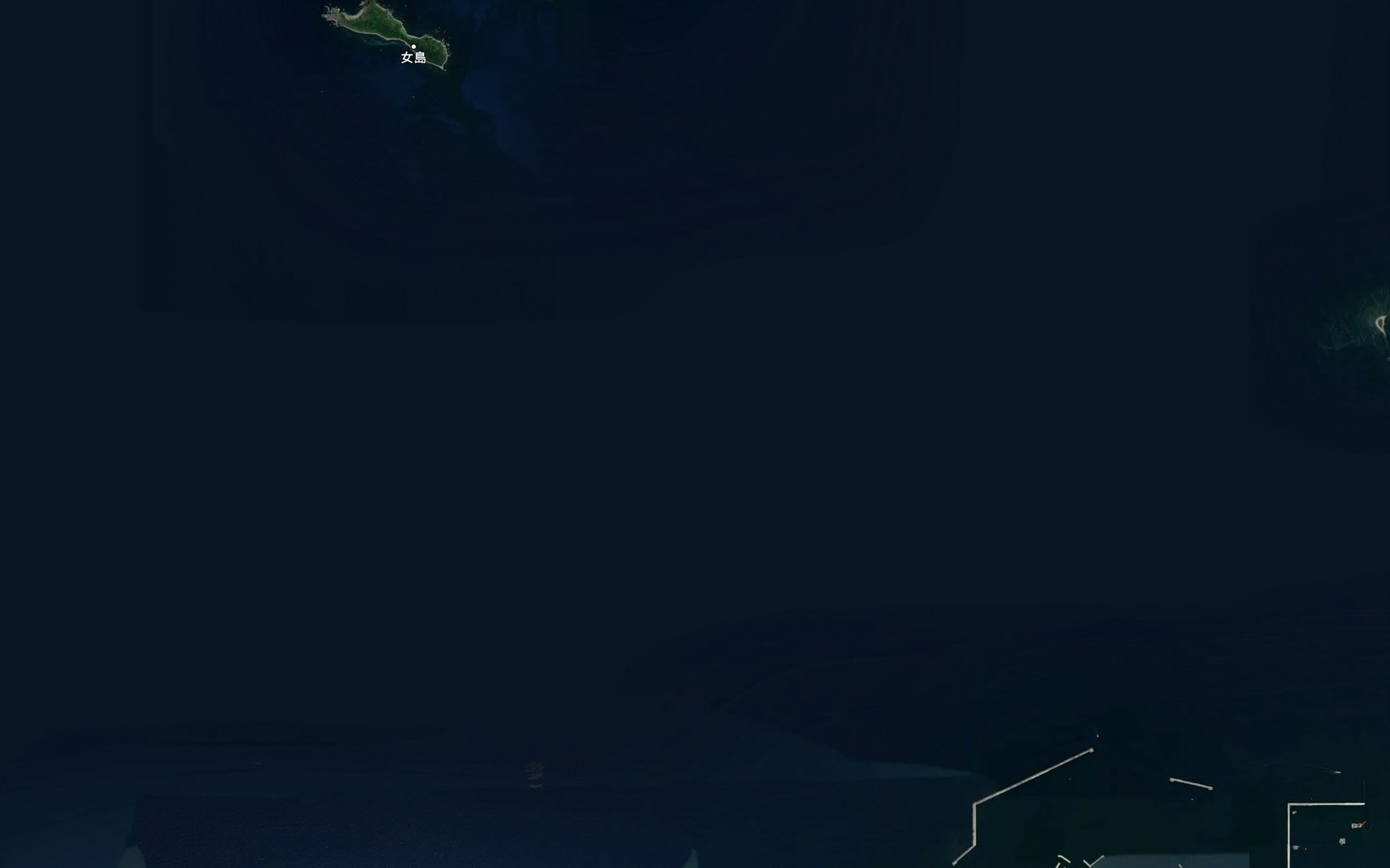 Satellite map of the Naka-se