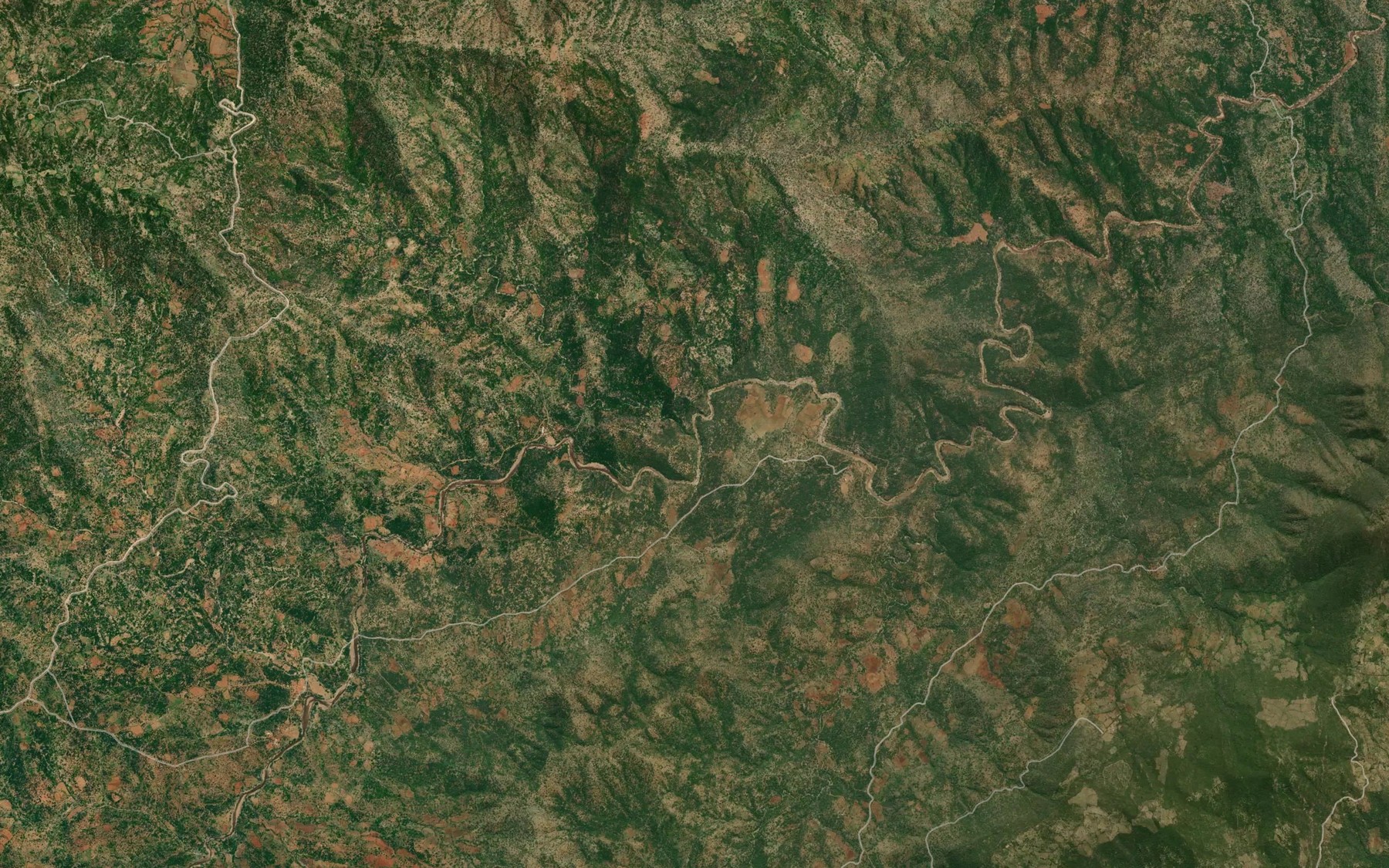 Satellite map of the Iyon