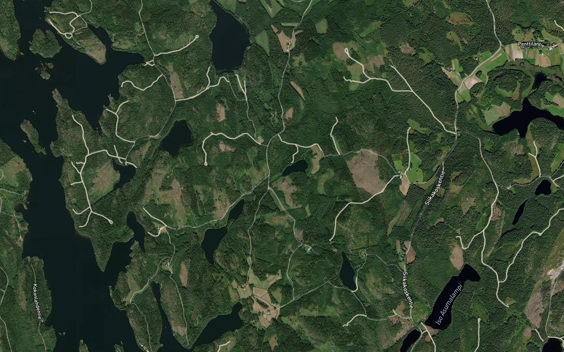 Satellite map of the Kinko-oja