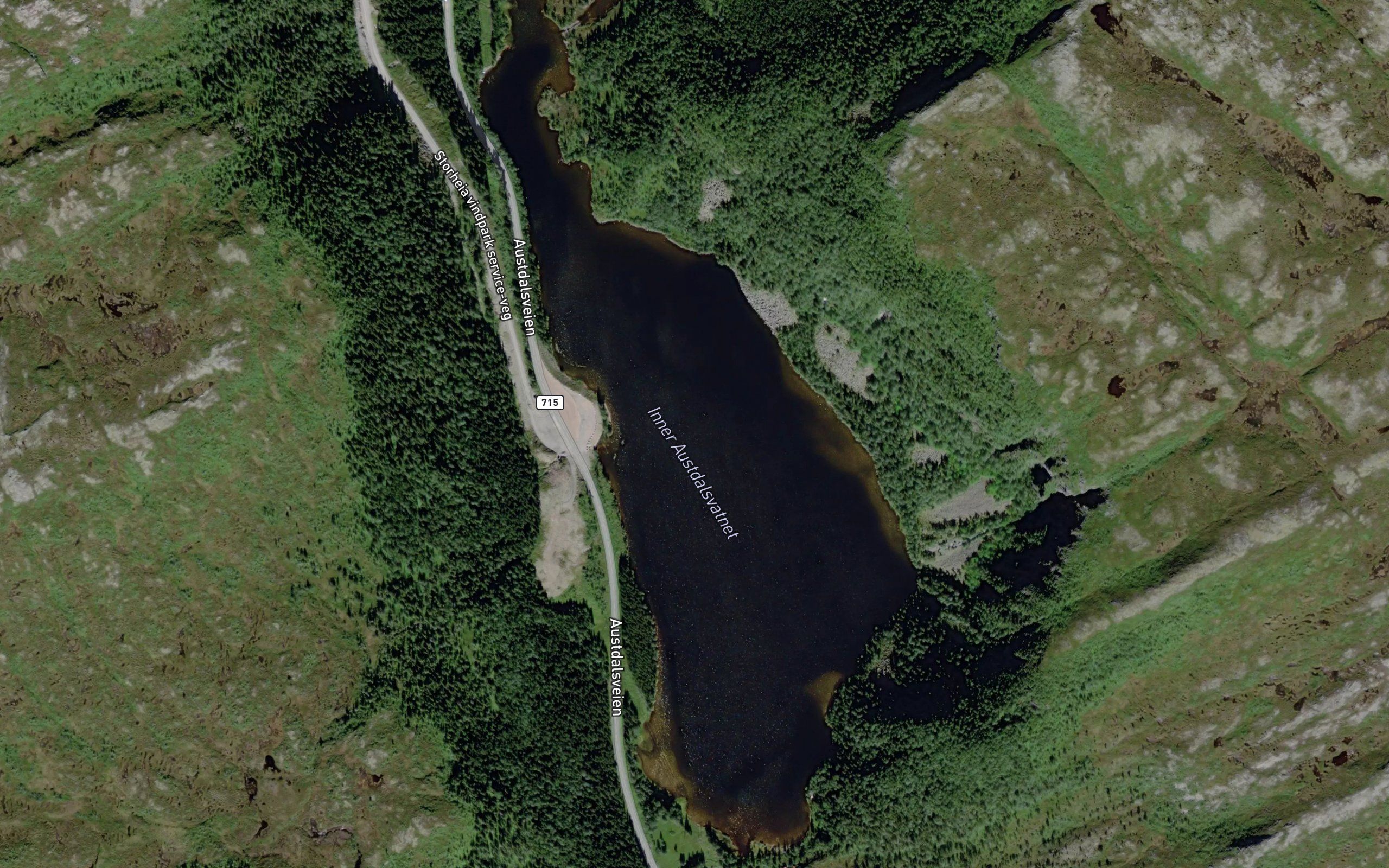 Inner Austdalsvatnet
