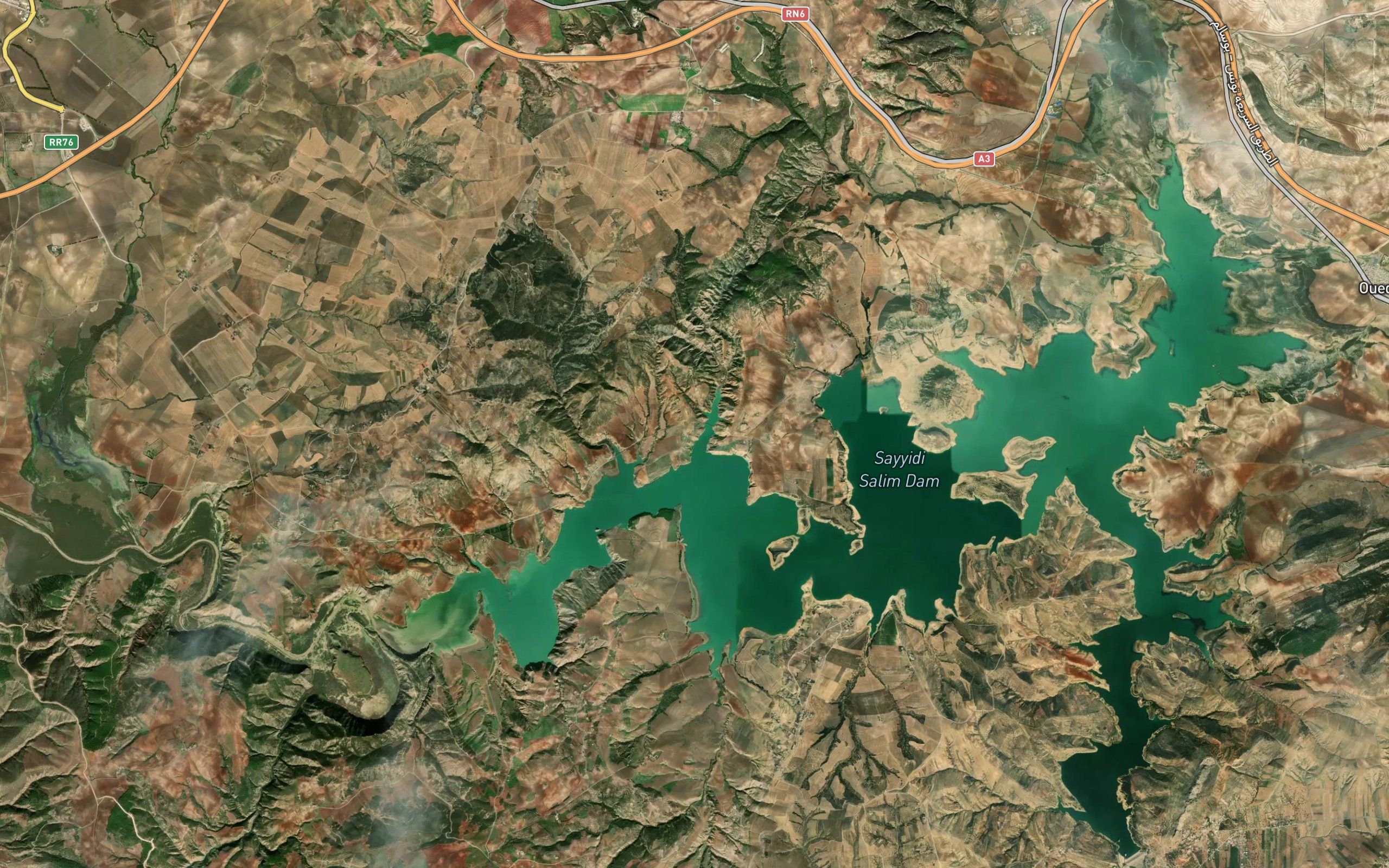 Sidi Salem Reservoir