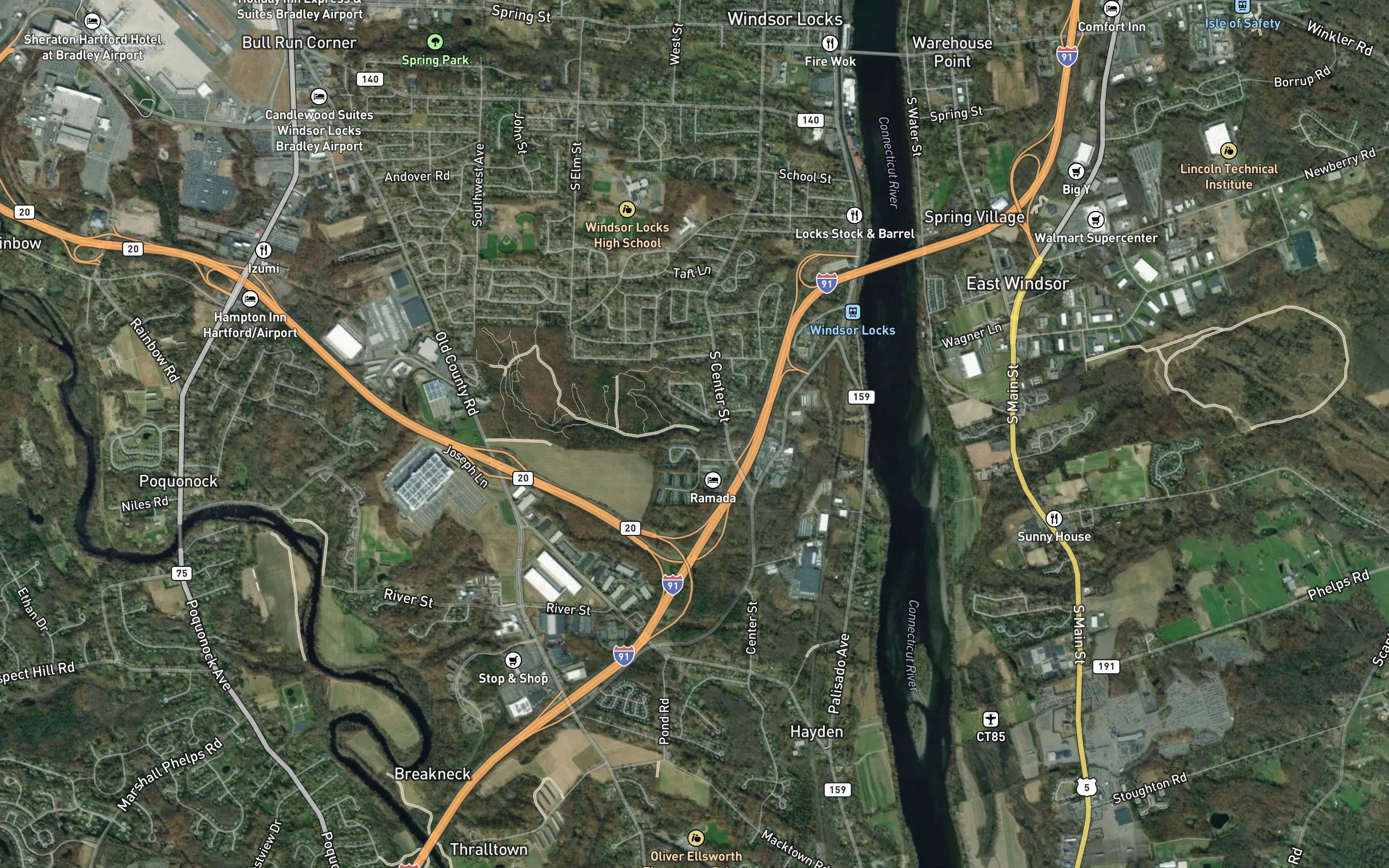 Windsor Locks Reservoir