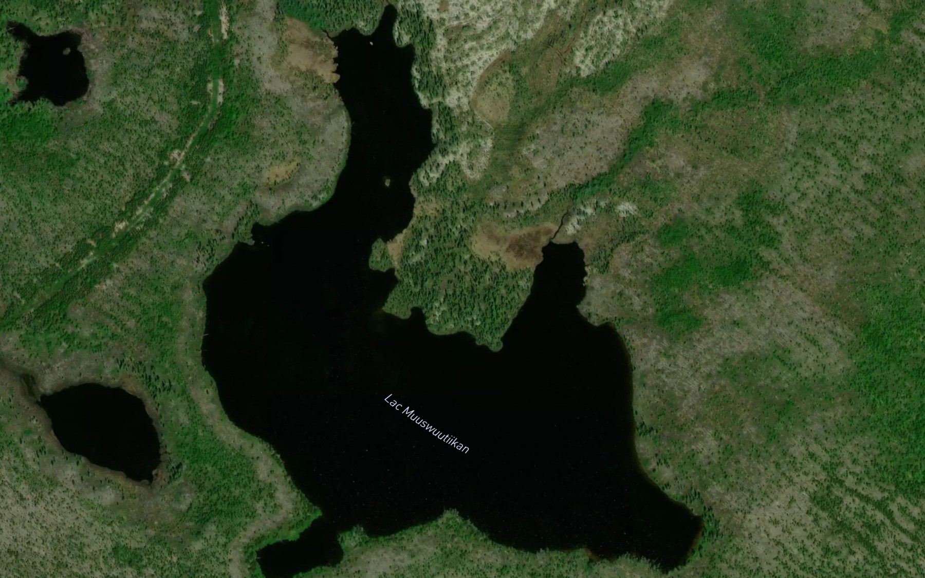 Satellite map of the Lac Muuswuutiikan