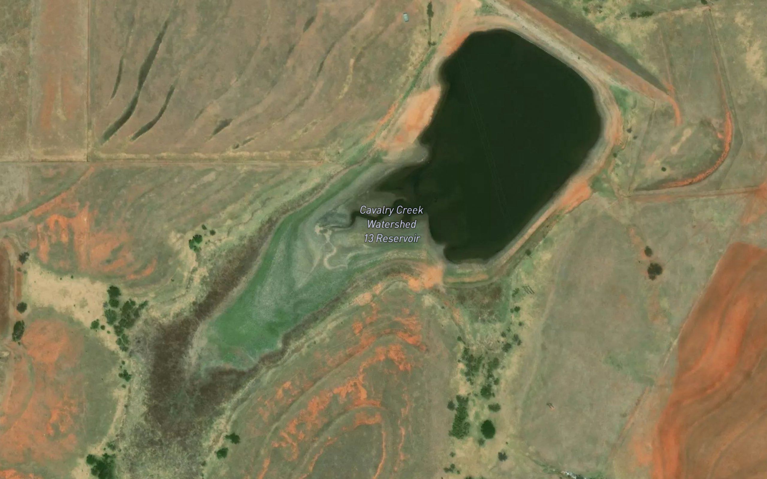 Cavalry Creek Watershed 13 Reservoir