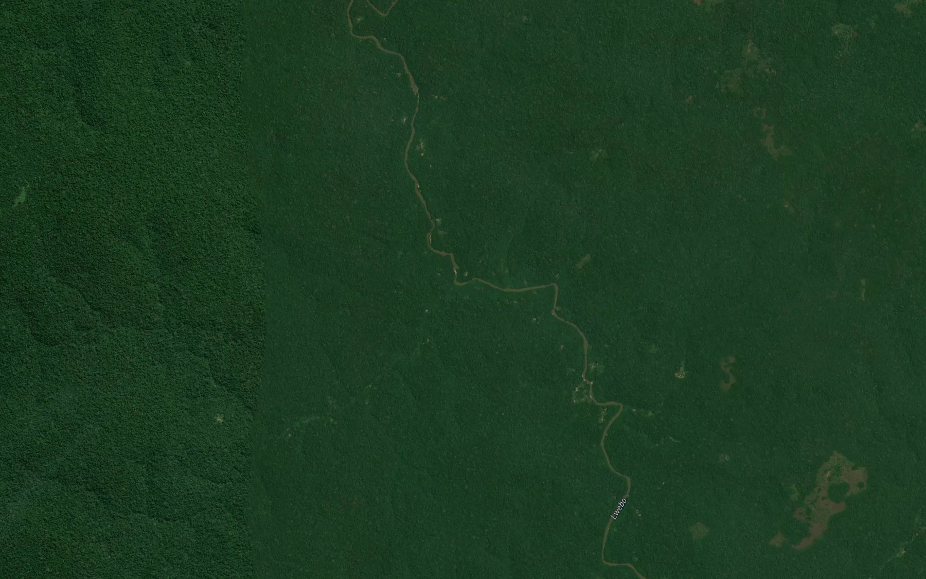 Satellite map of the Lunuka