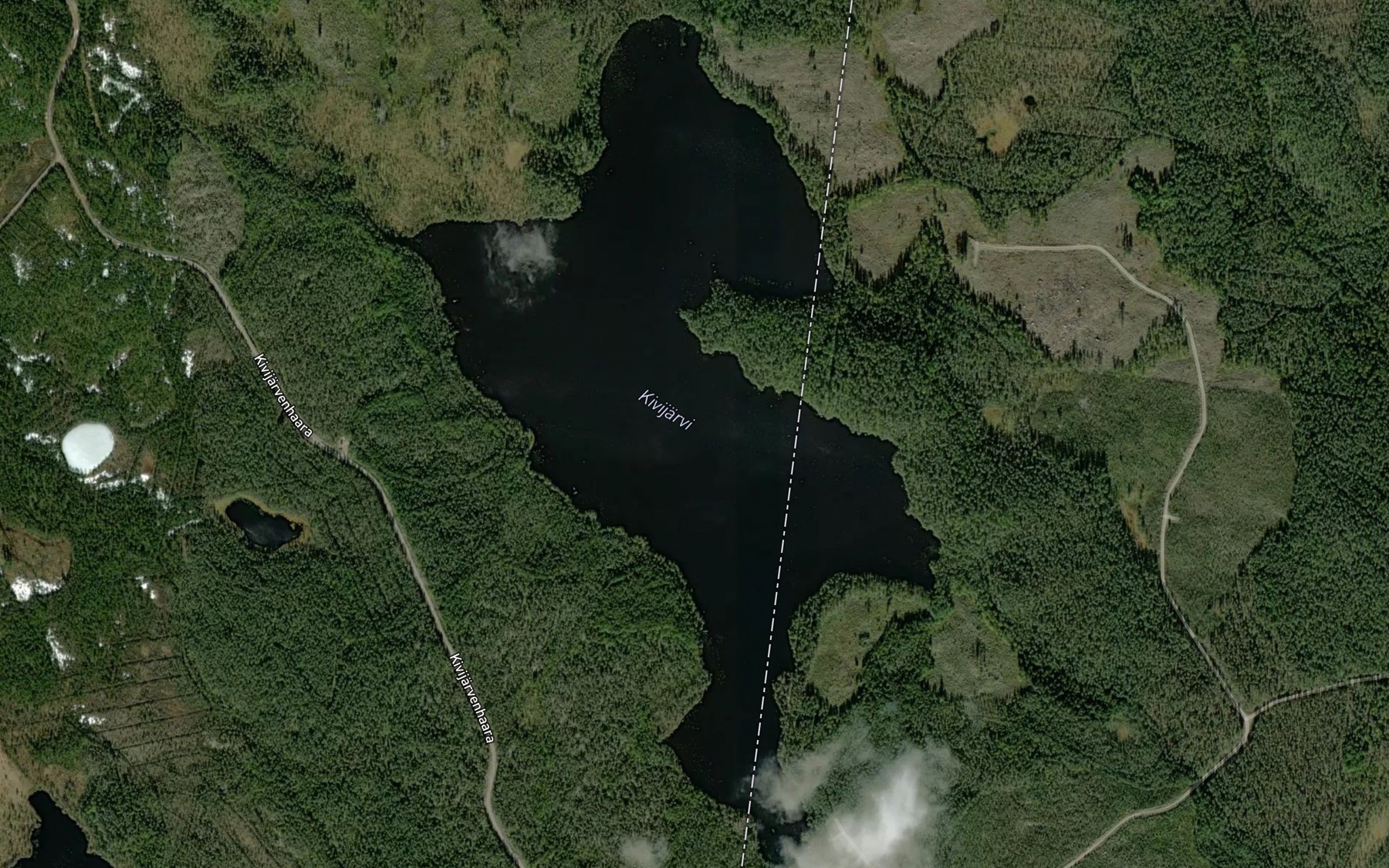 Satellite map of the Pohjoislahti