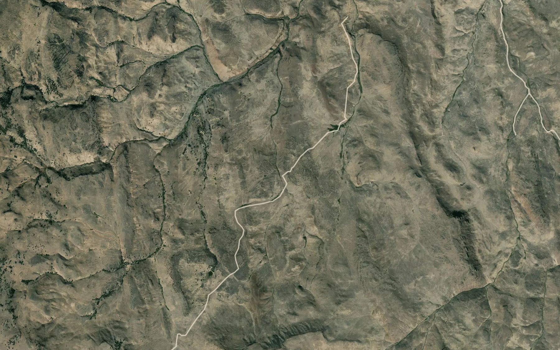 Satellite map of the Thompson Spring