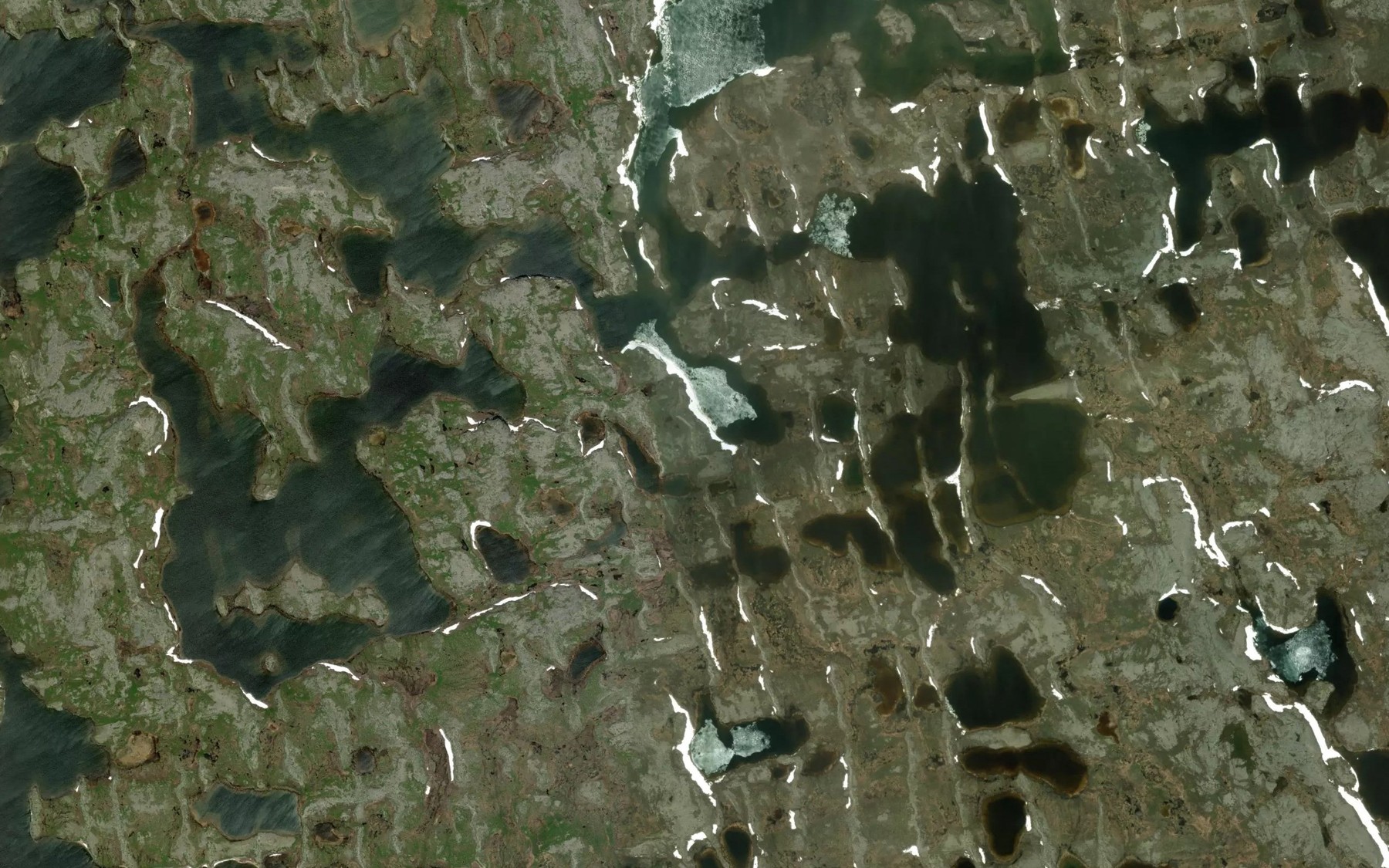 Satellite map of the Passe Iqaluujarviapik