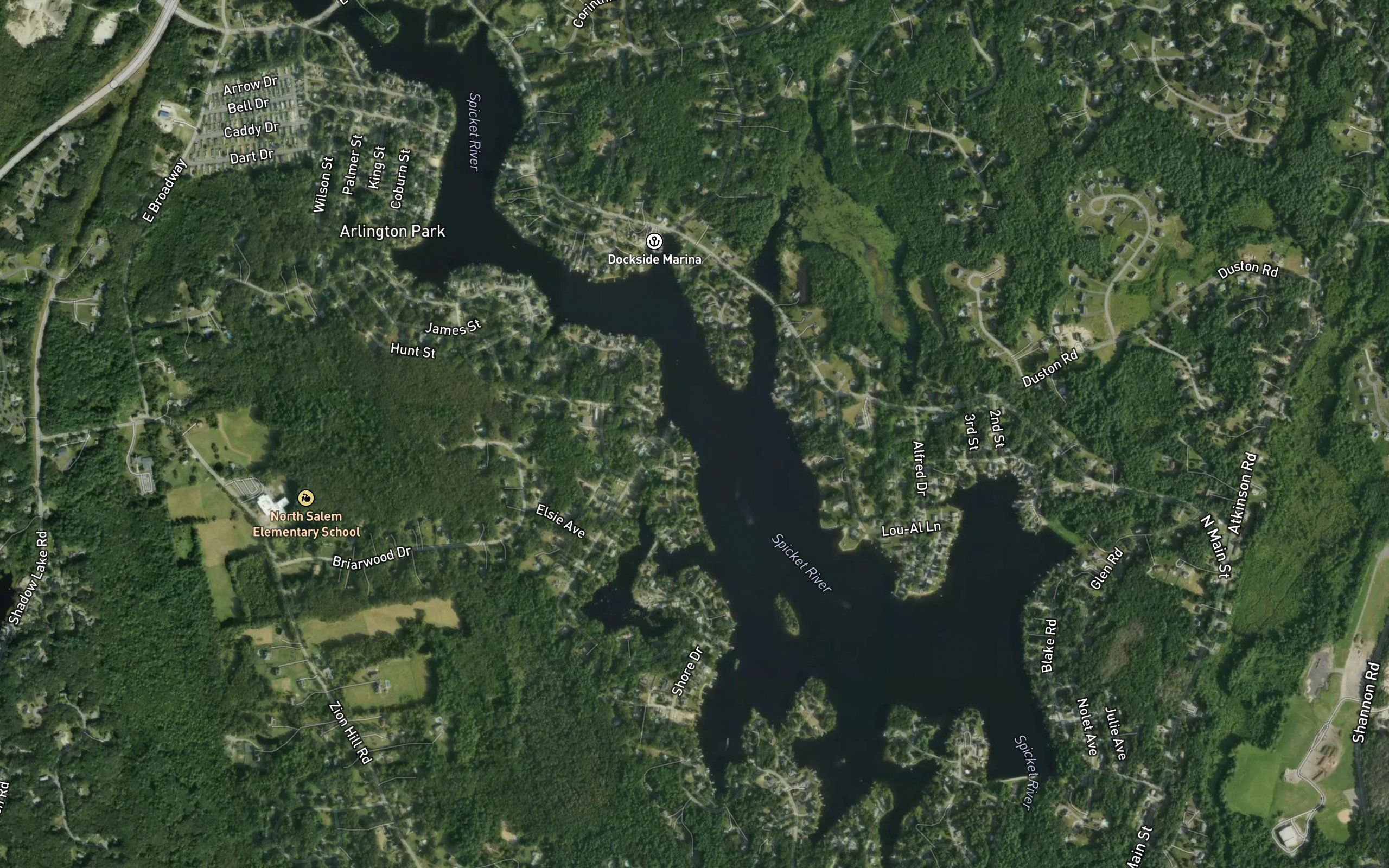 Arlington Mill Reservoir