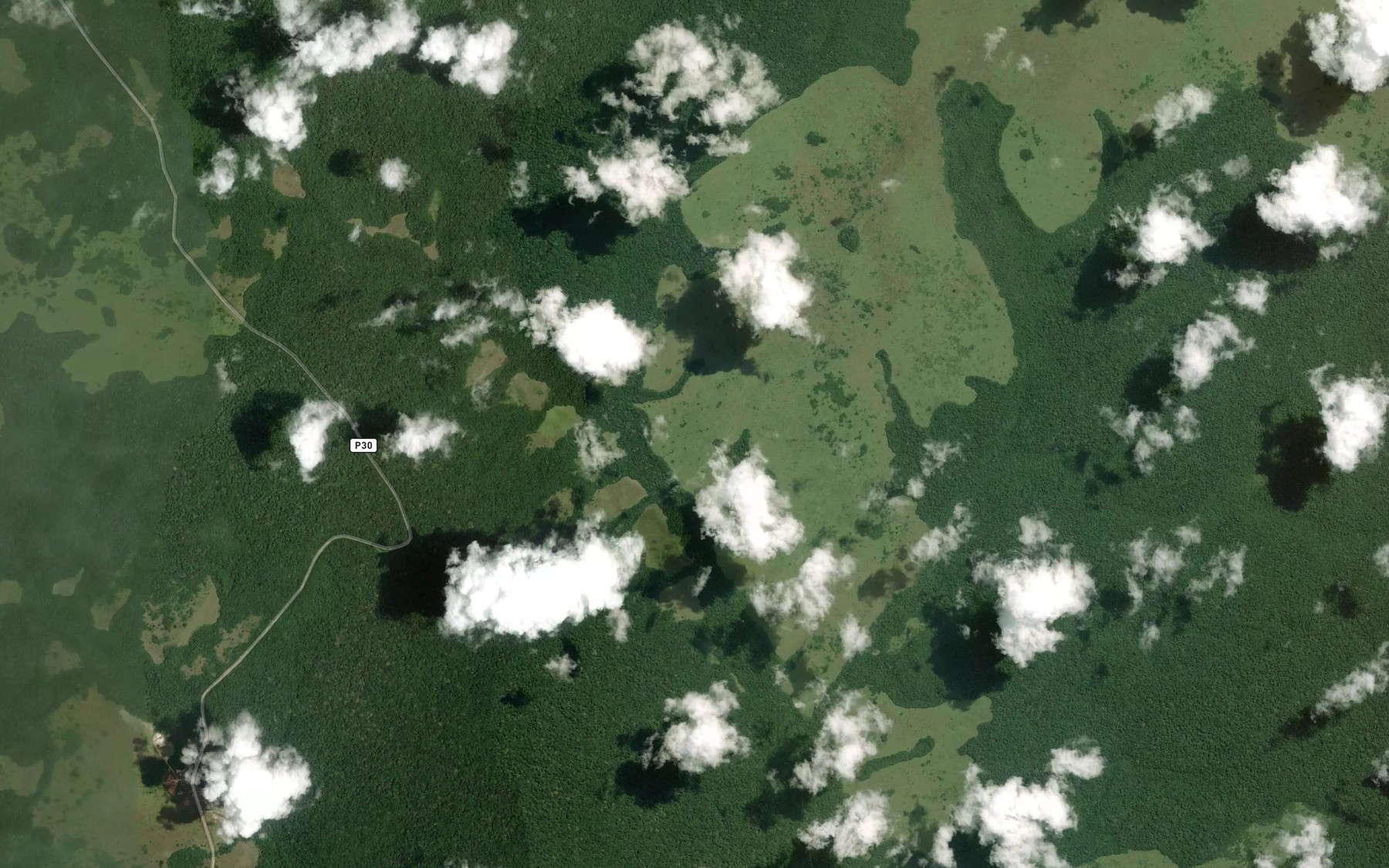 Satellite map of the Tembou