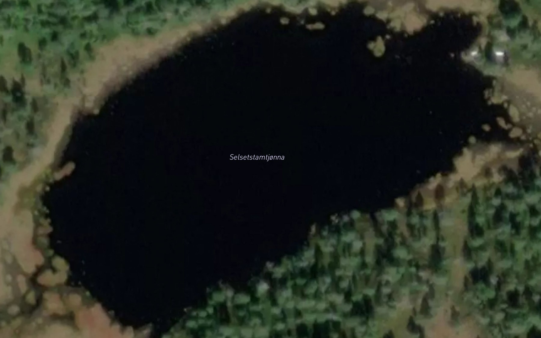 Satellite map of the Selsetstamtjorna