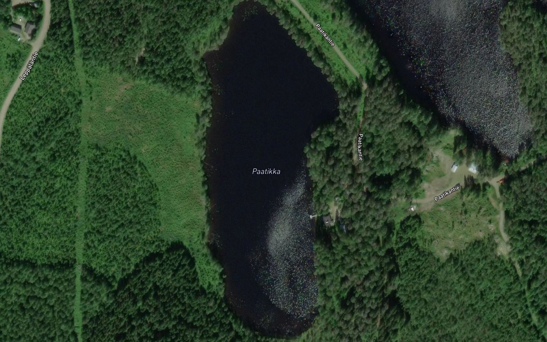 Satellite map of the Paatikka