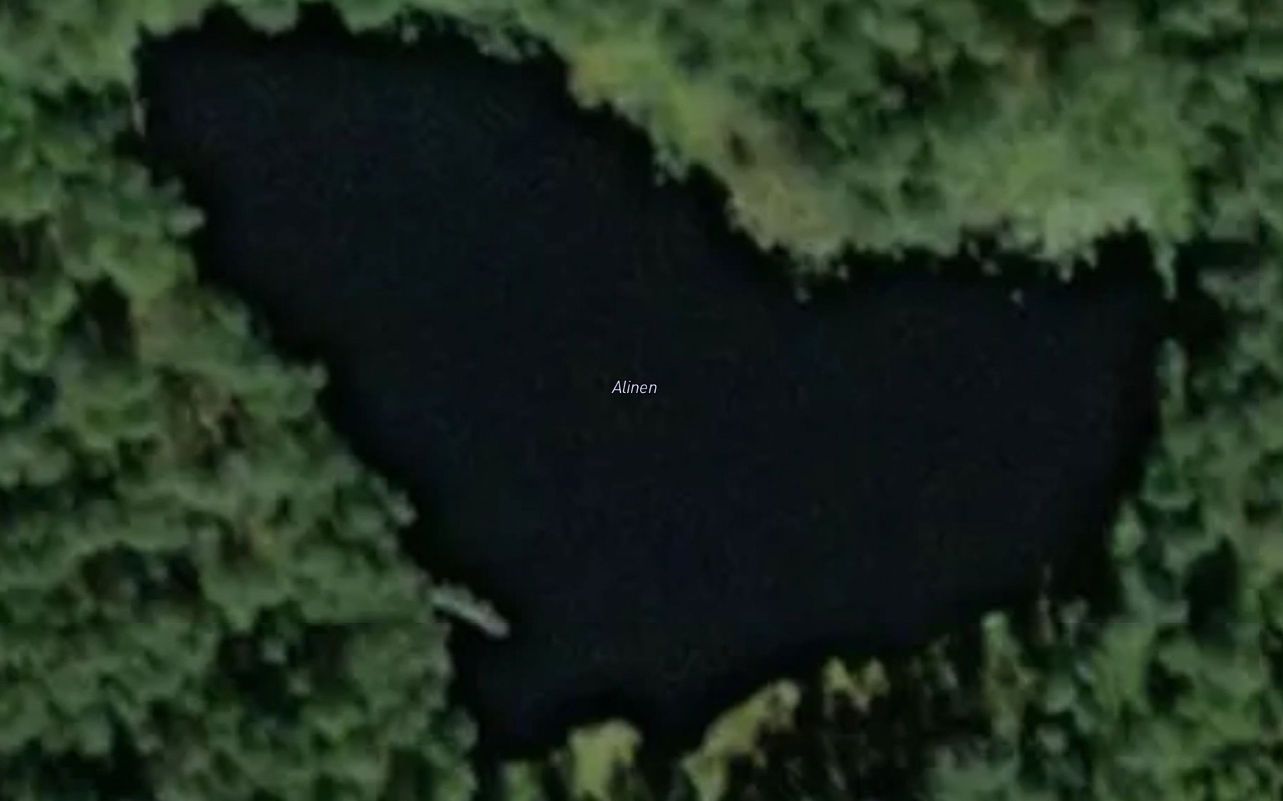 Satellite map of the Alinen