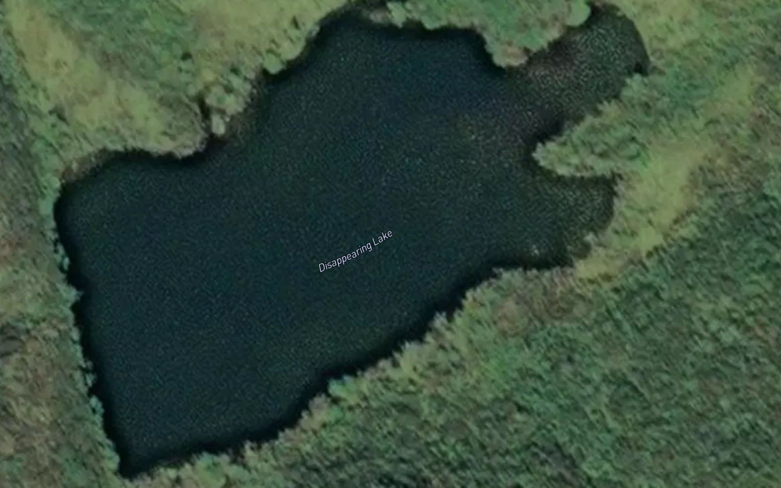 Disappearing Lake