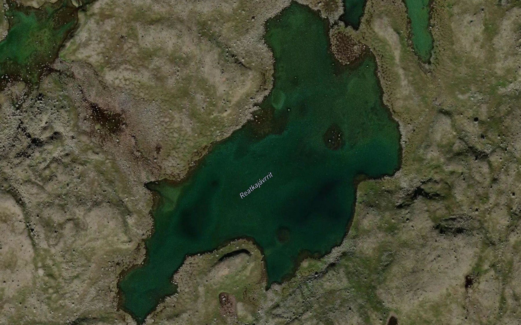Satellite map of the Raetkajavrit