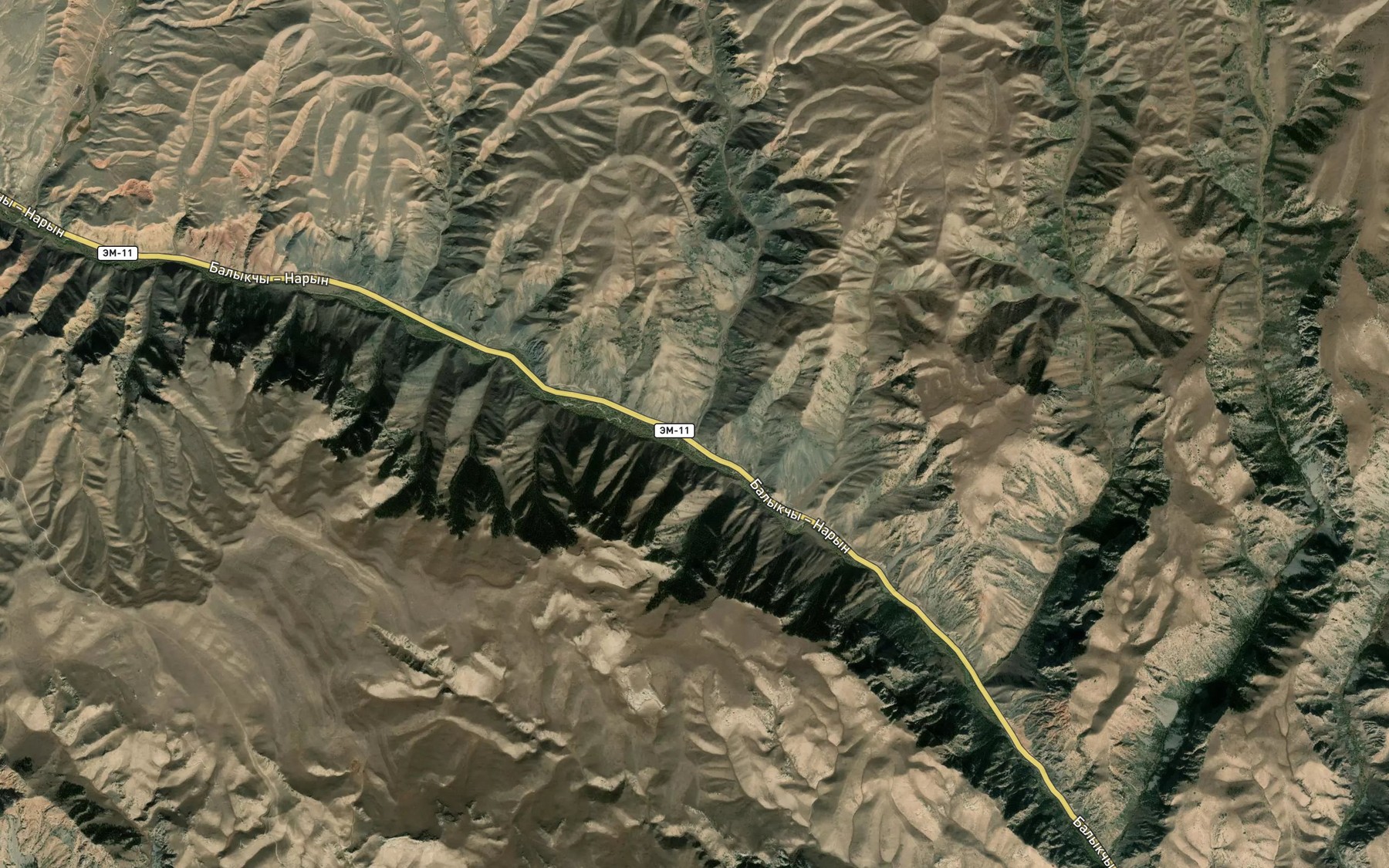 Satellite map of the Ottuk