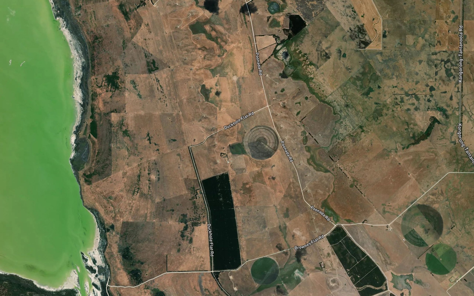 Satellite map of the The Duck Hole