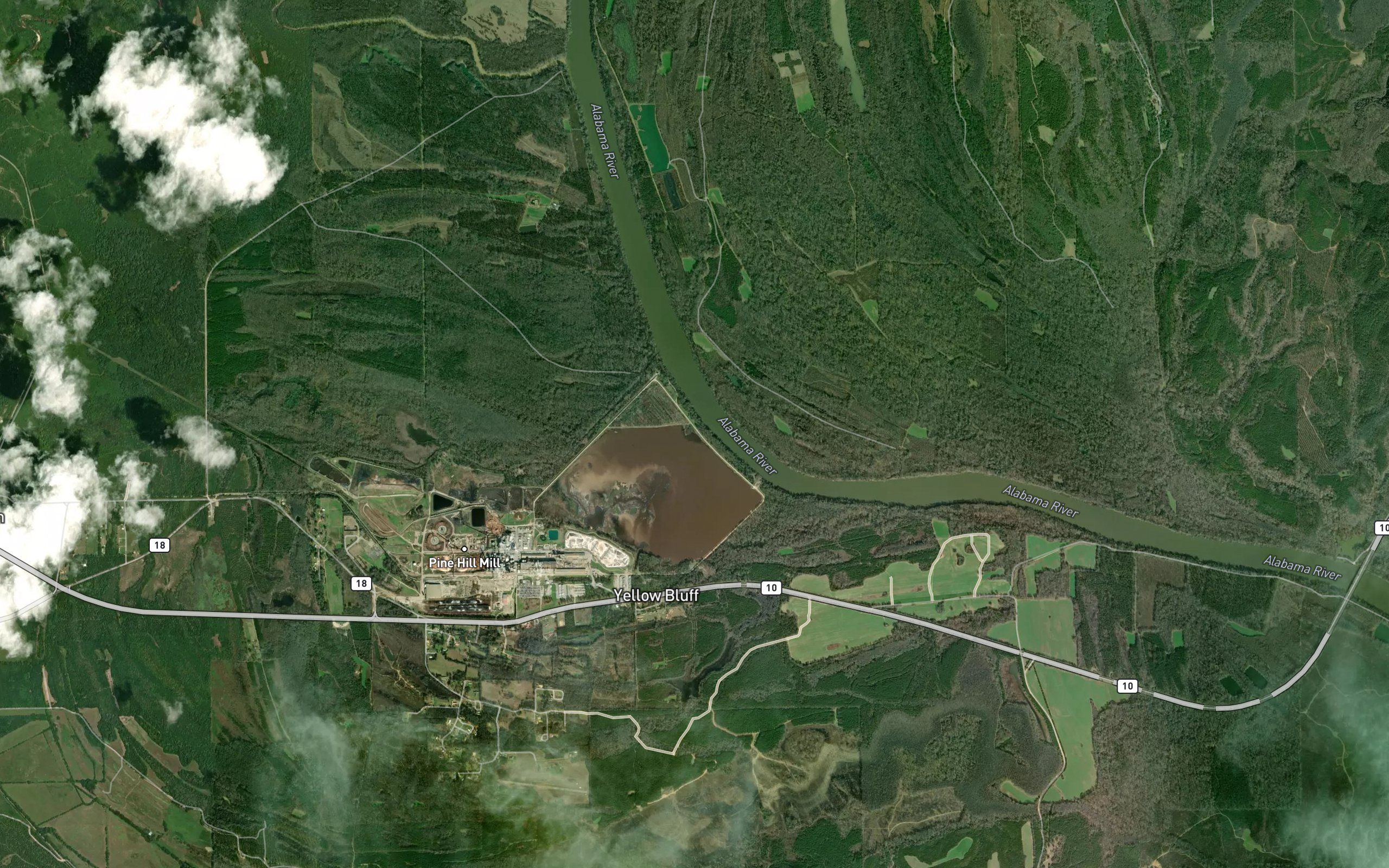 MacMillan Bloedel Incorporated Waste Pond