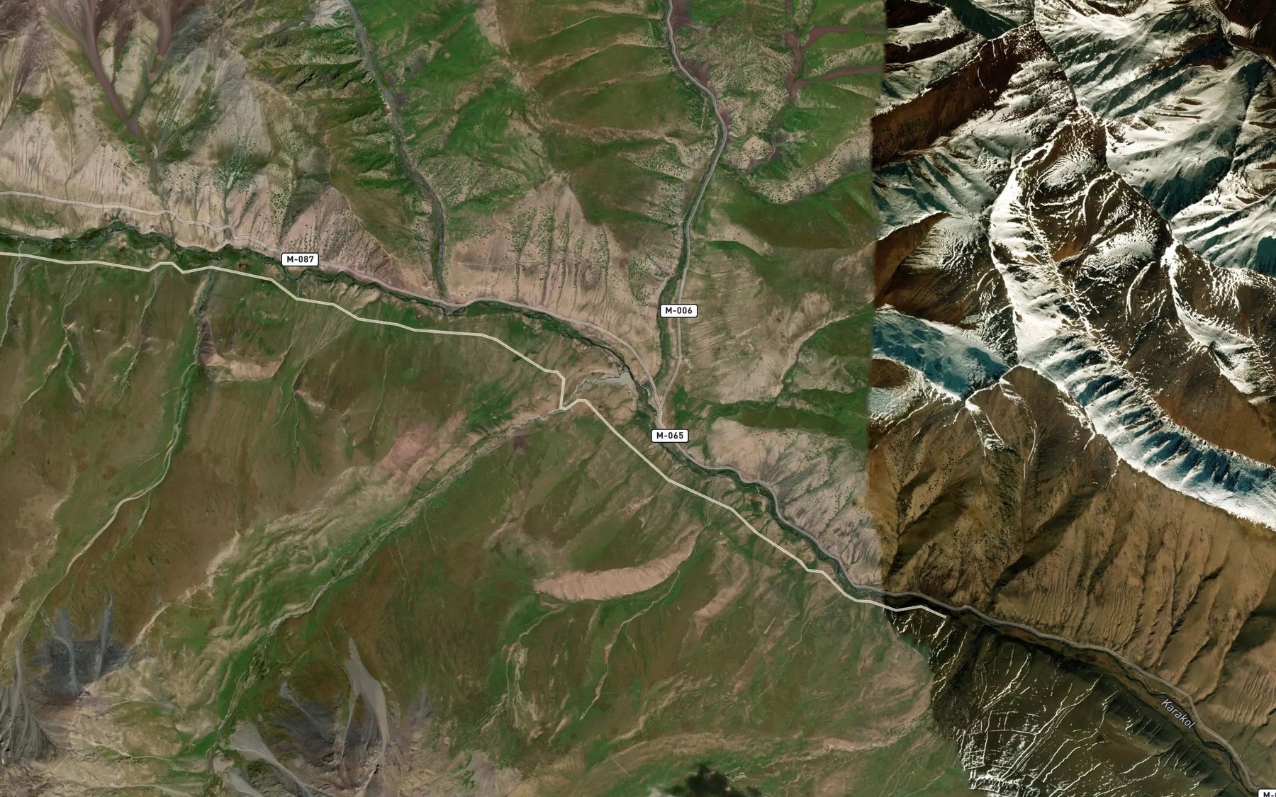 Satellite map of the Imurdu