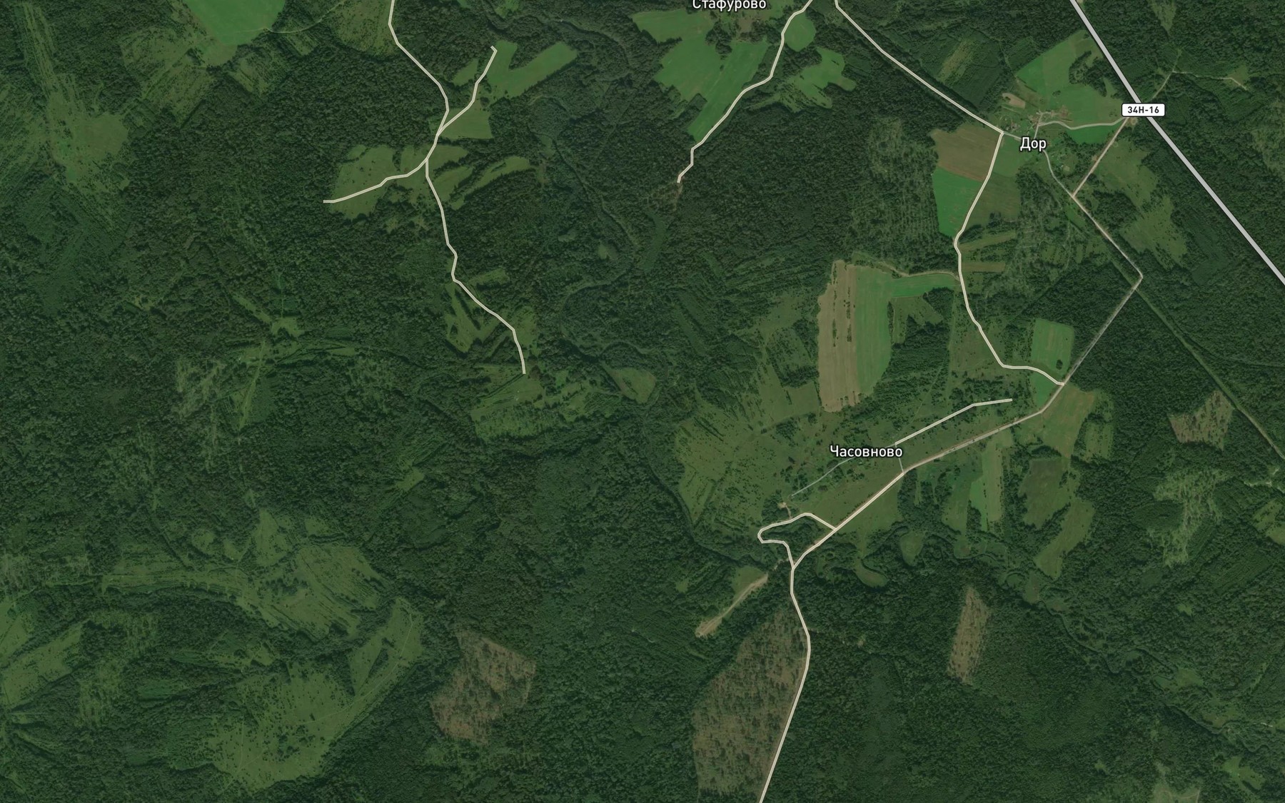 Satellite map of the Avdeyevka