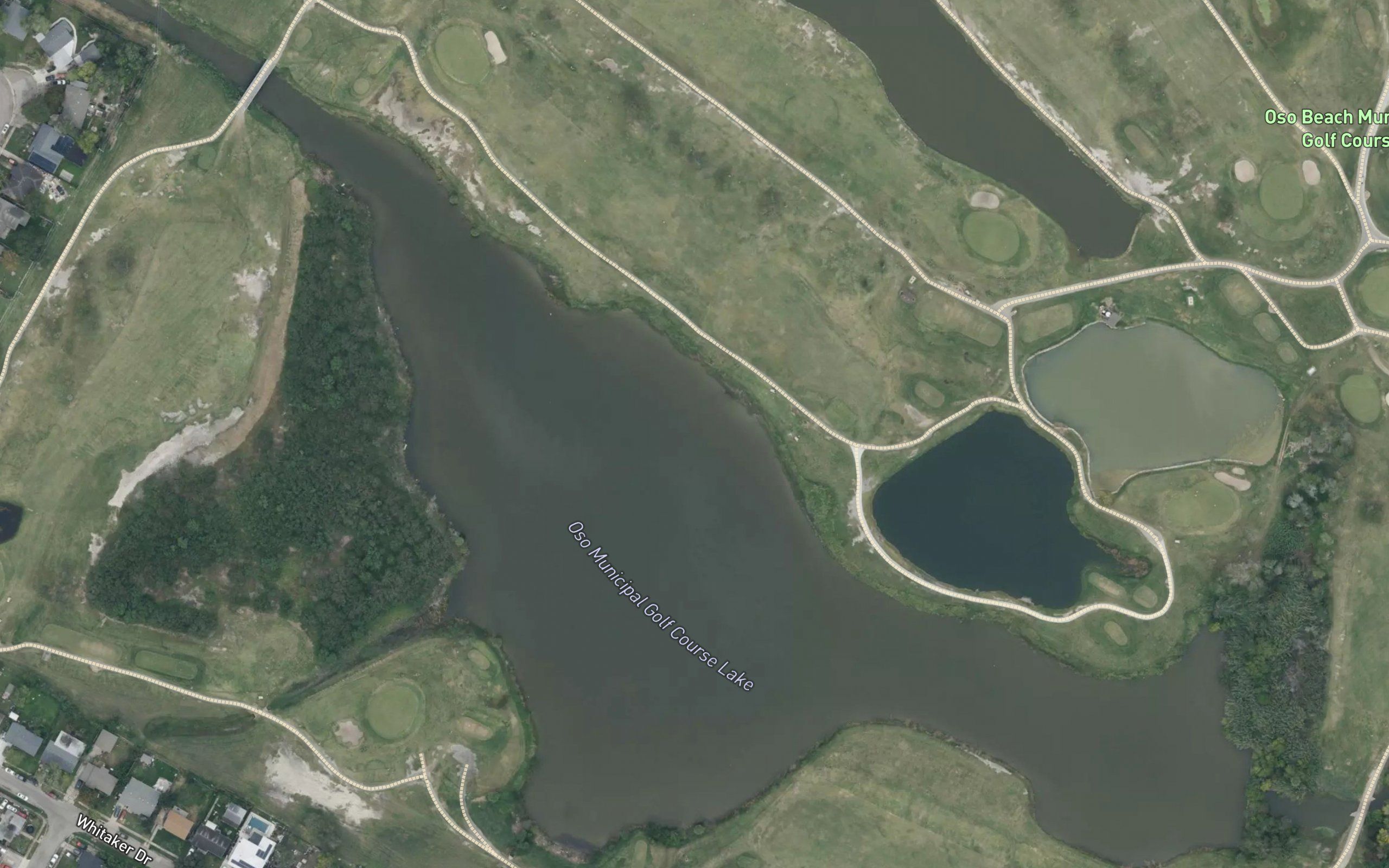 Oso Municipal Golf Course Lake