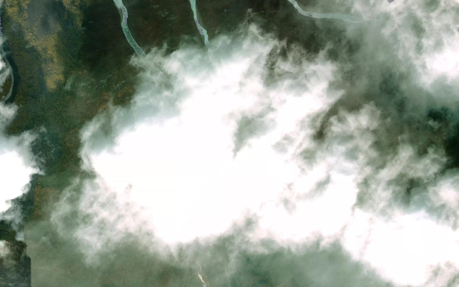 Satellite map of the Kurlukta