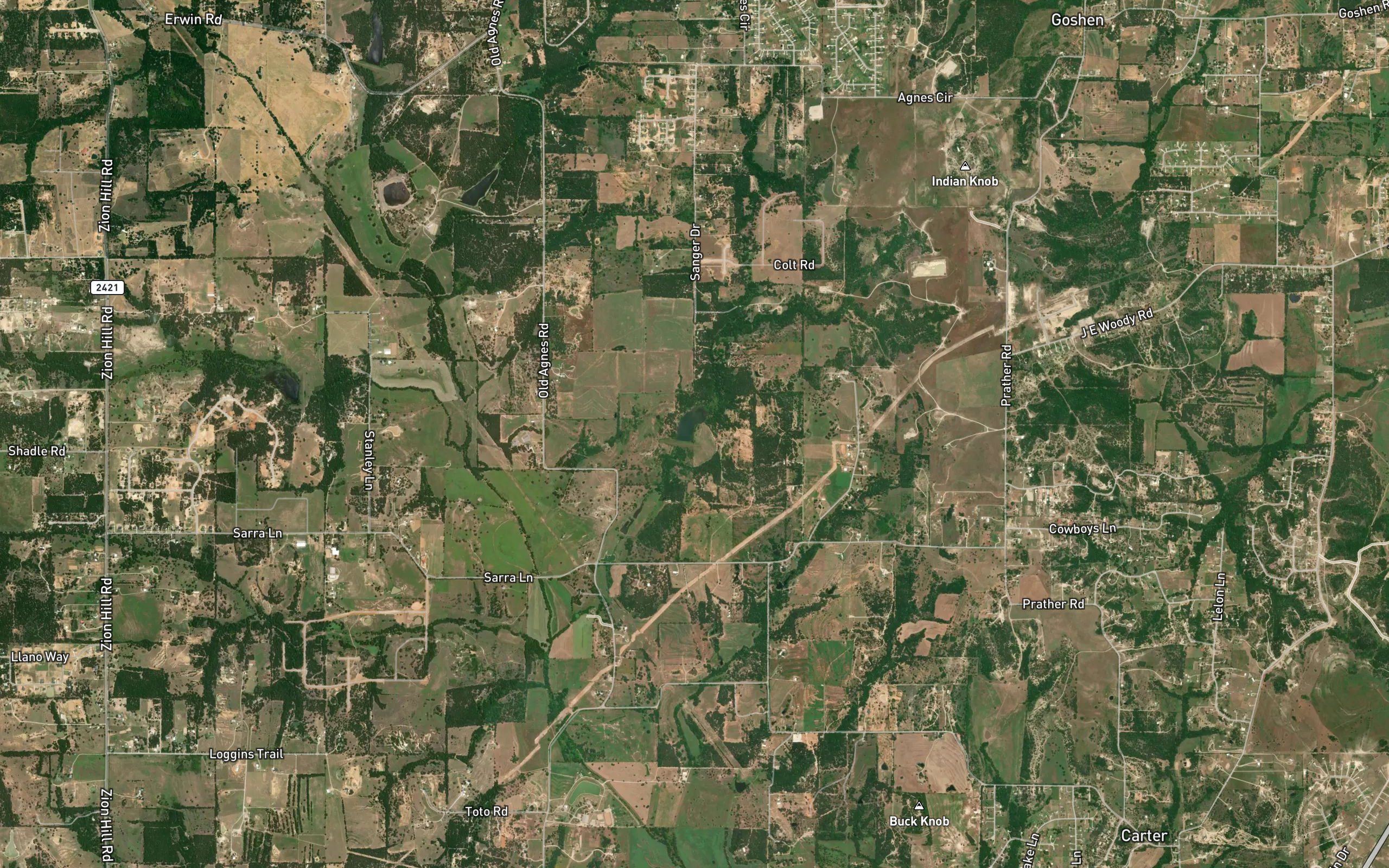 Soil Conservation Service Site 8 Reservoir