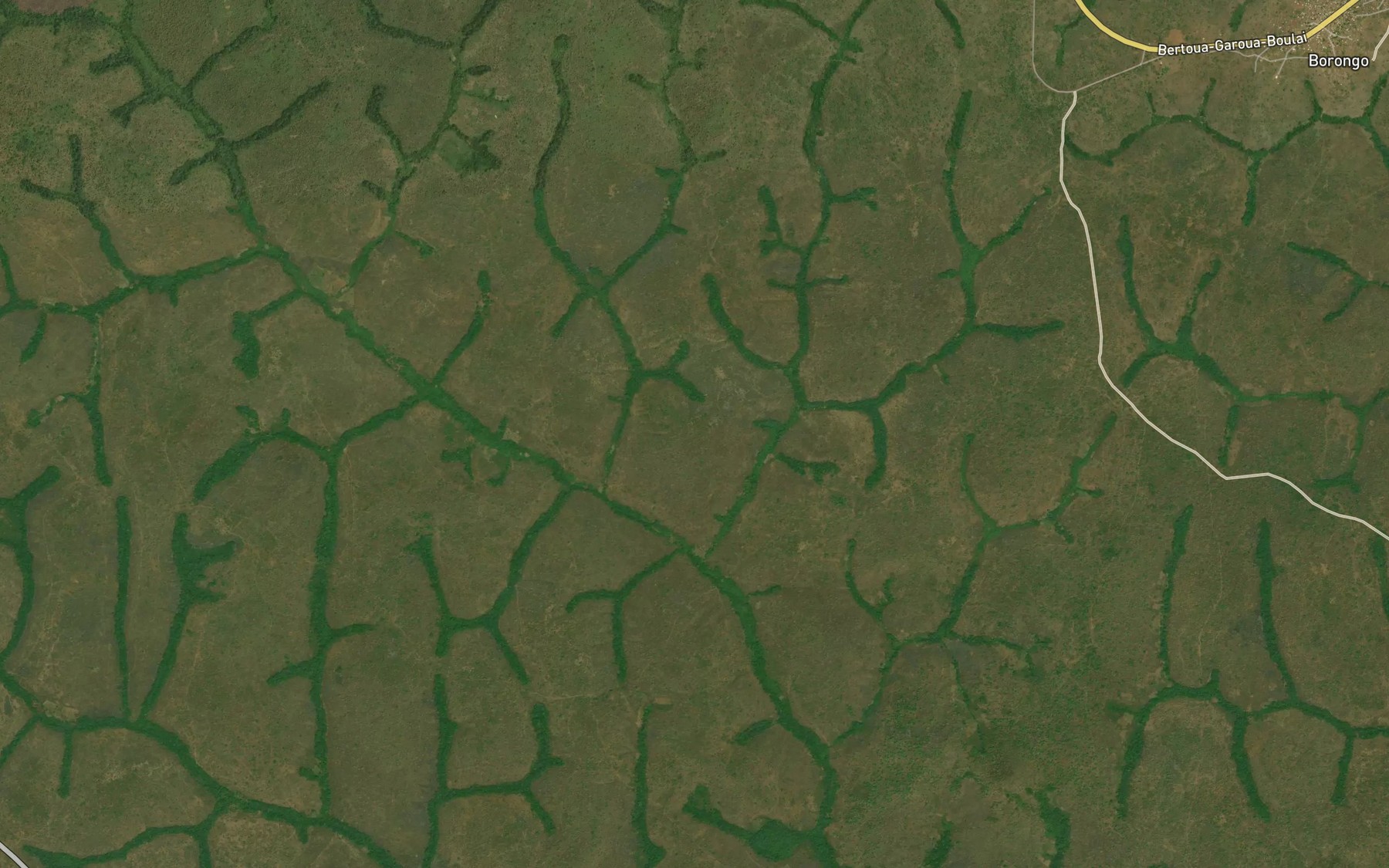 Satellite map of the Bakbongo
