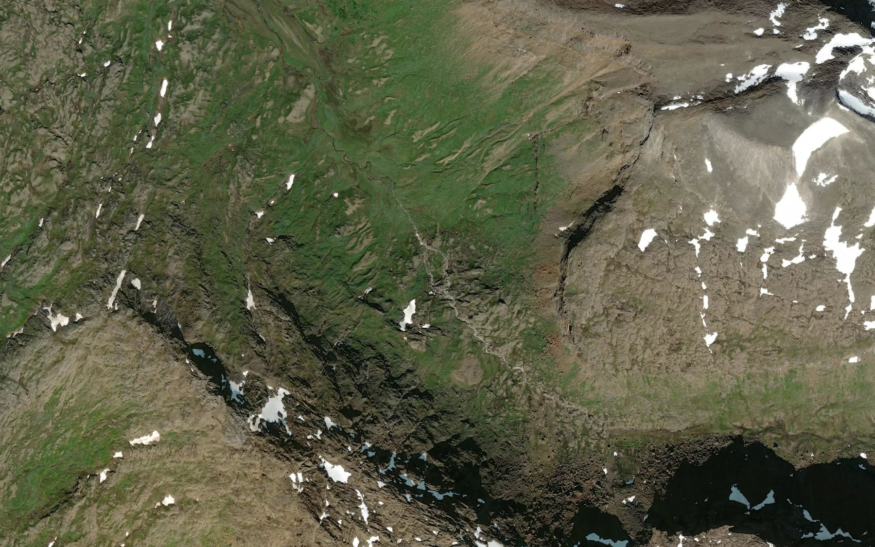 Satellite map of the Rykkjedalforsen