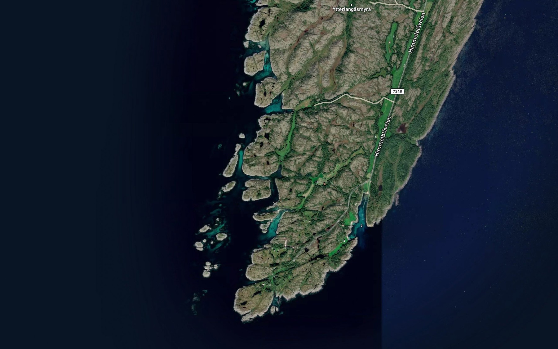 Satellite map of the Havardsvikja