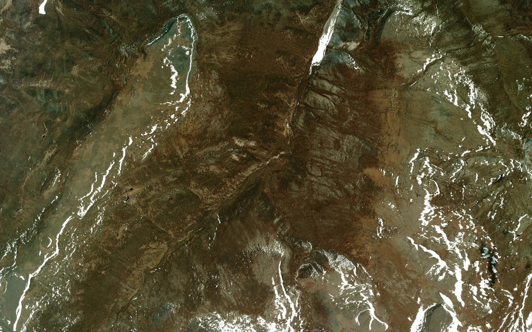 Satellite map of the Daban-Zhalga