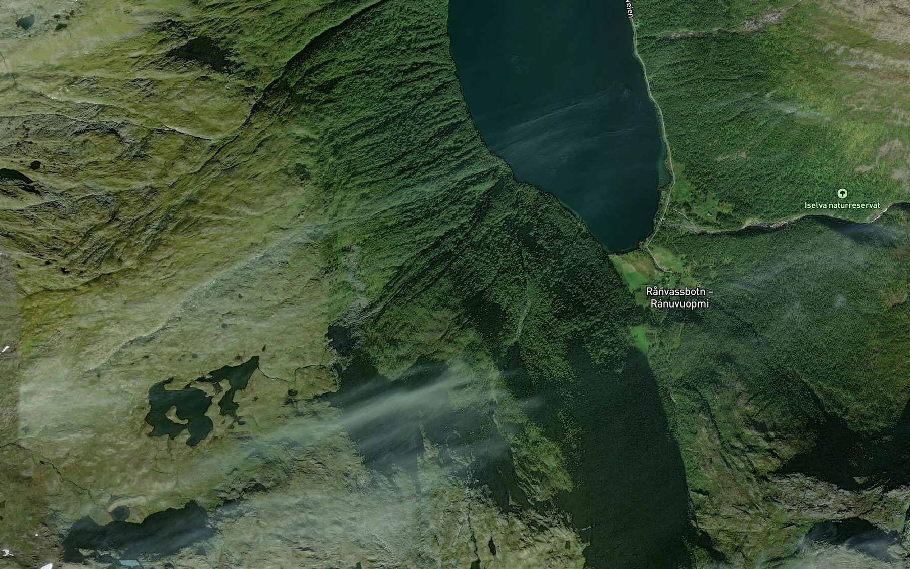 Satellite map of the Savloypsranbekken