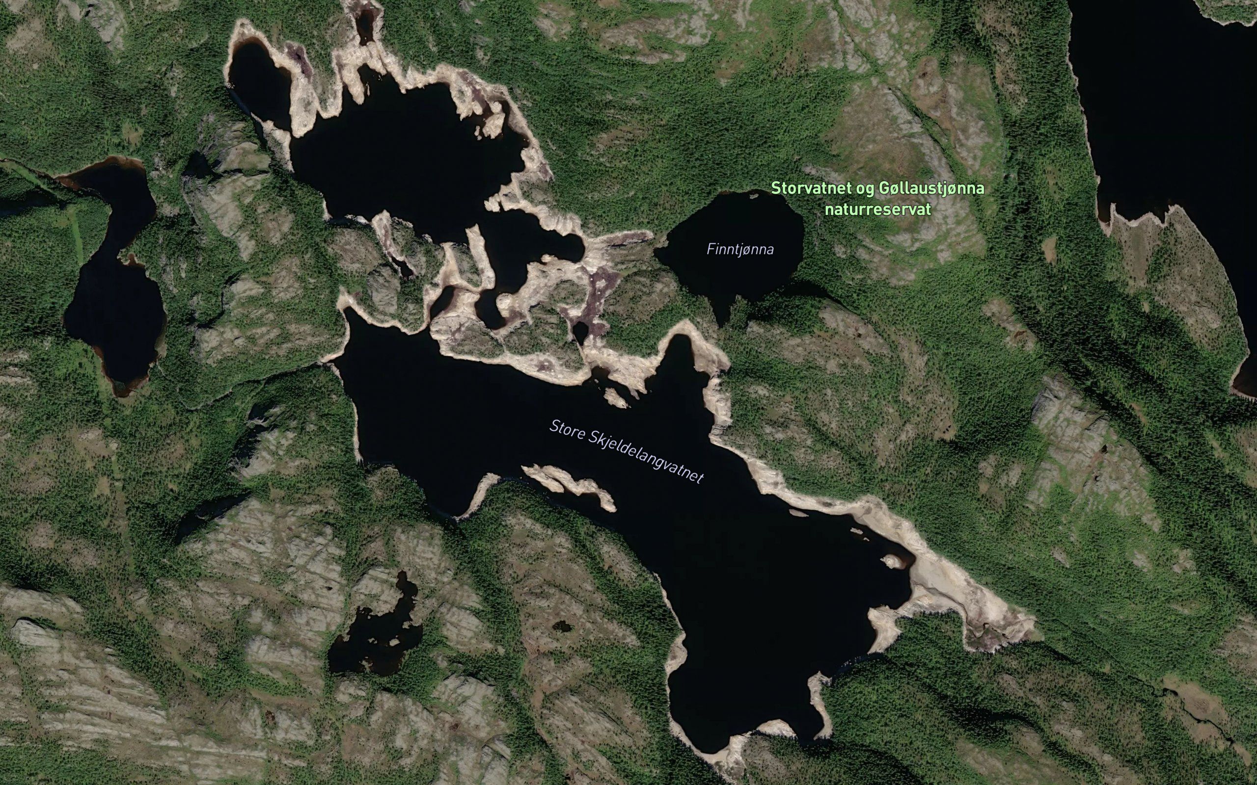 Skjeldelangvatnet,l