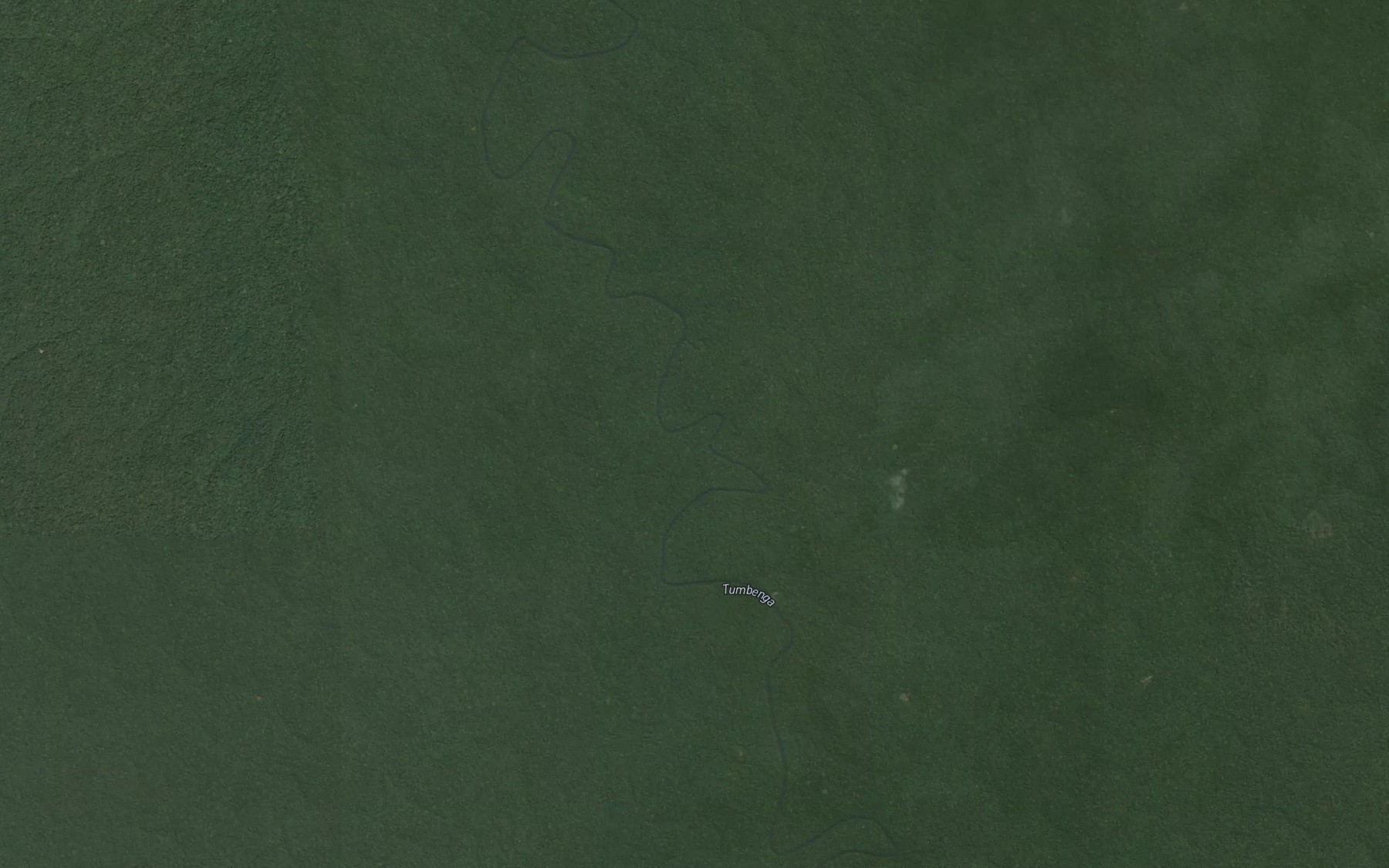 Satellite map of the Yuno