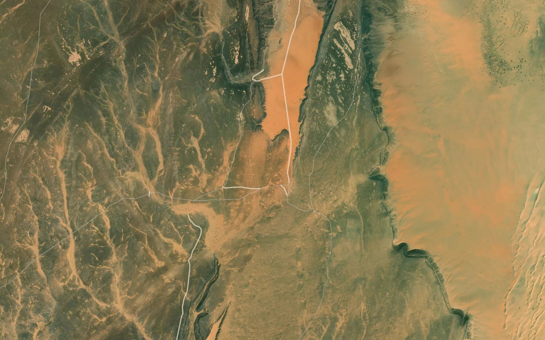 Satellite map of the Khneg Bou Khreis