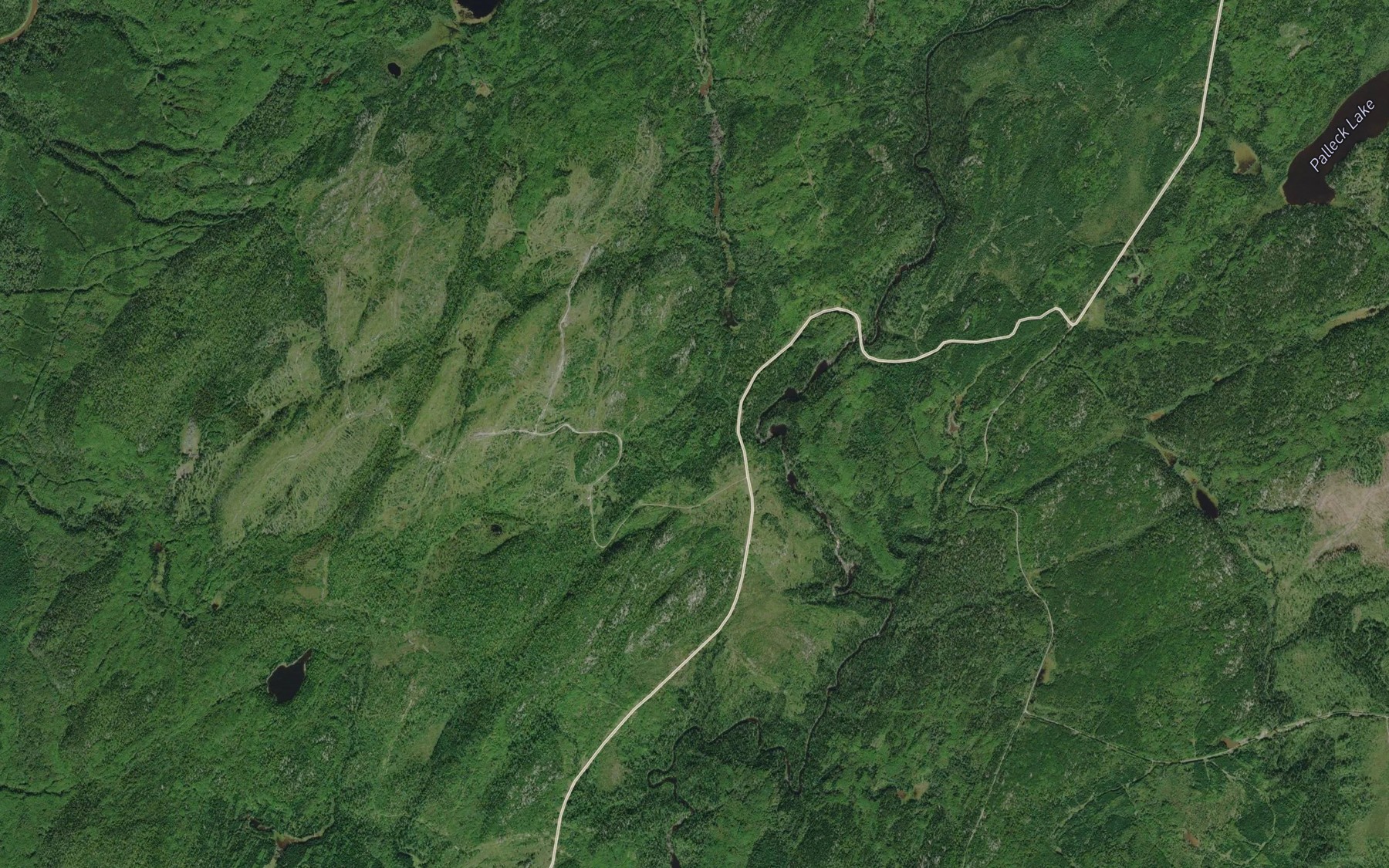 Satellite map of the Julia Creek